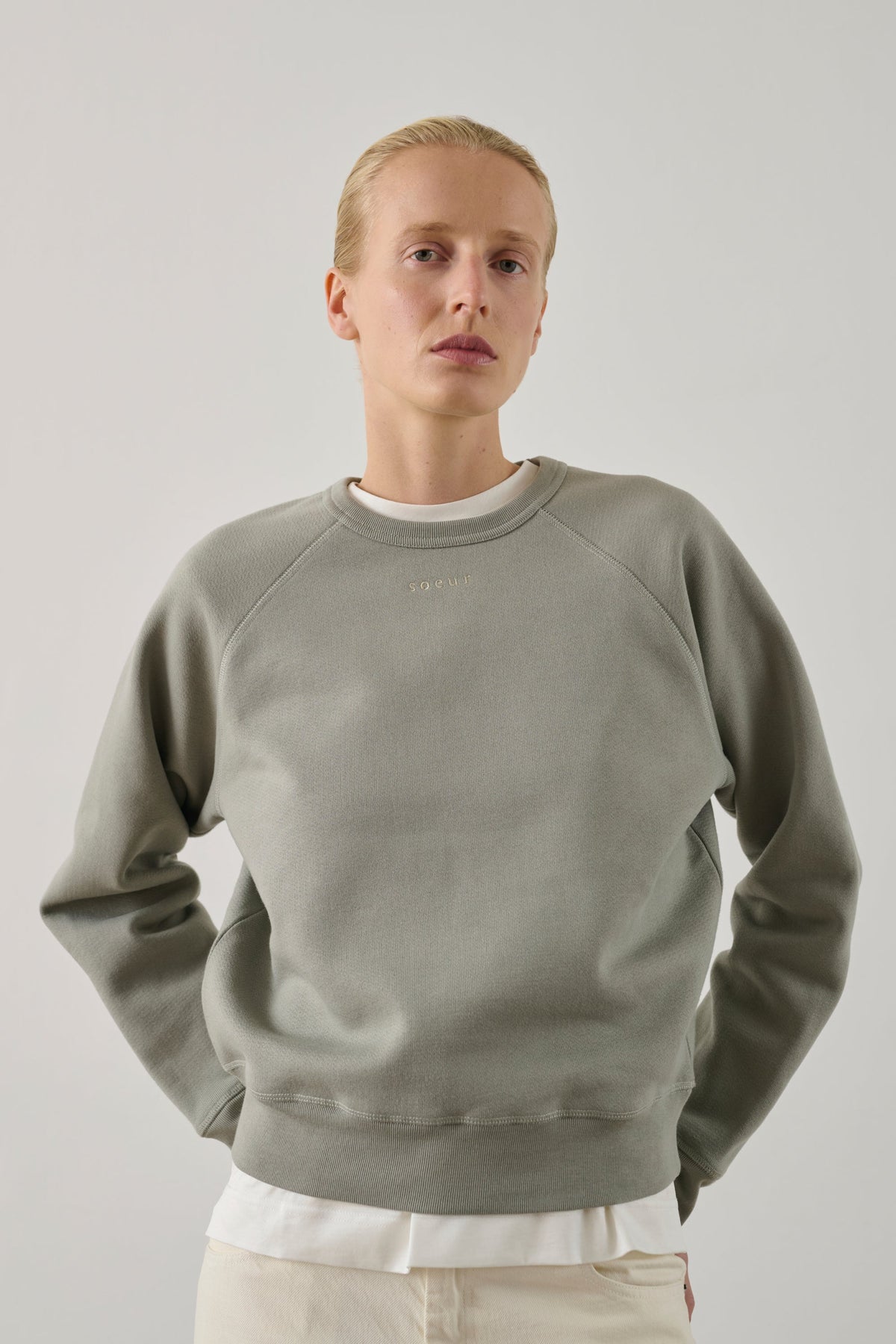 Sweatshirt en molleton
