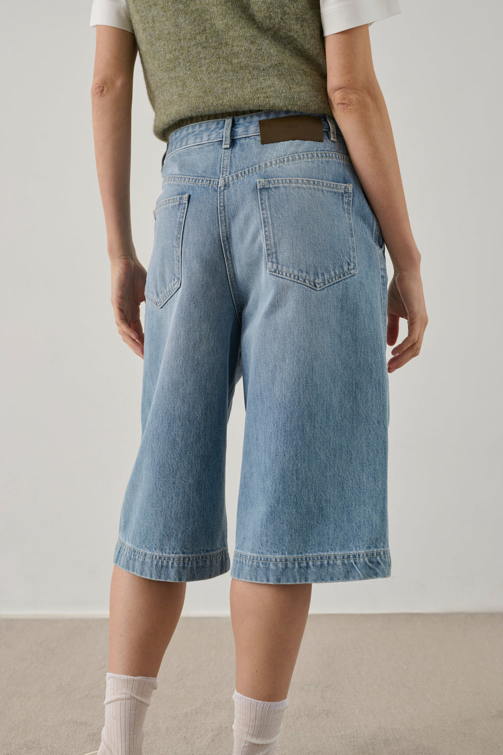 Bermuda en denim