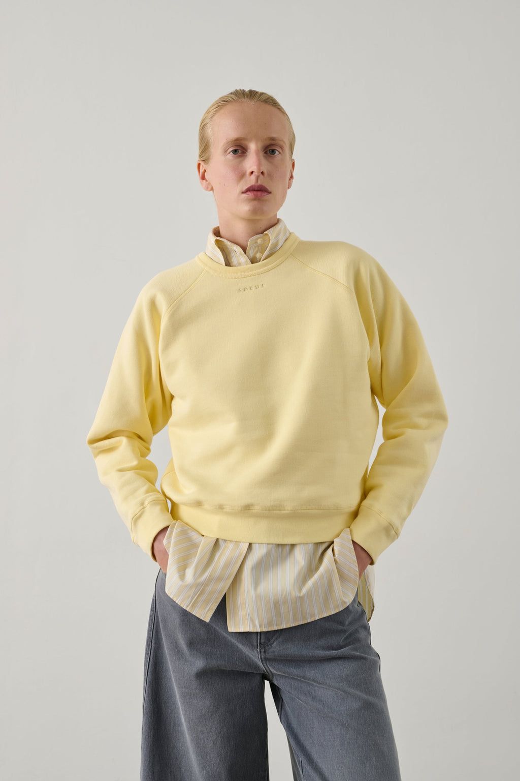 Sweatshirt en molleton