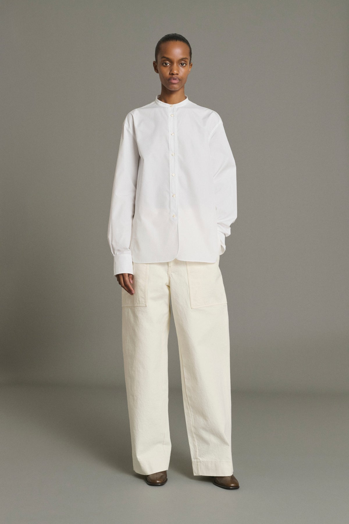 Chemise en popeline