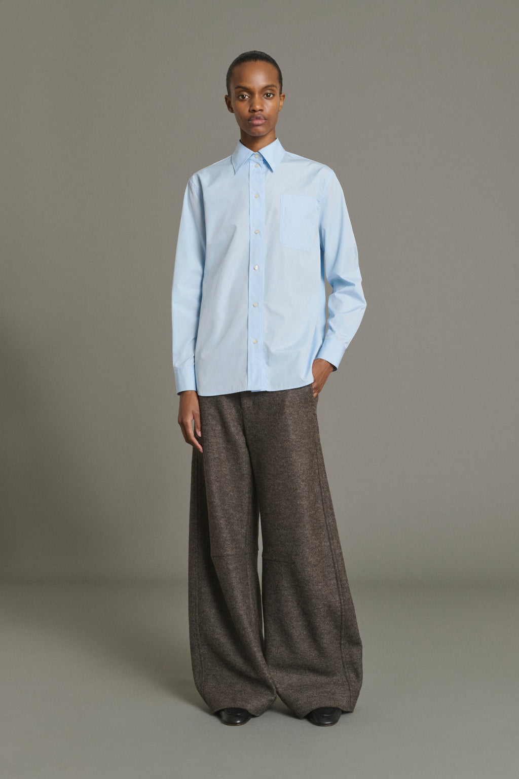 Chemise en popeline