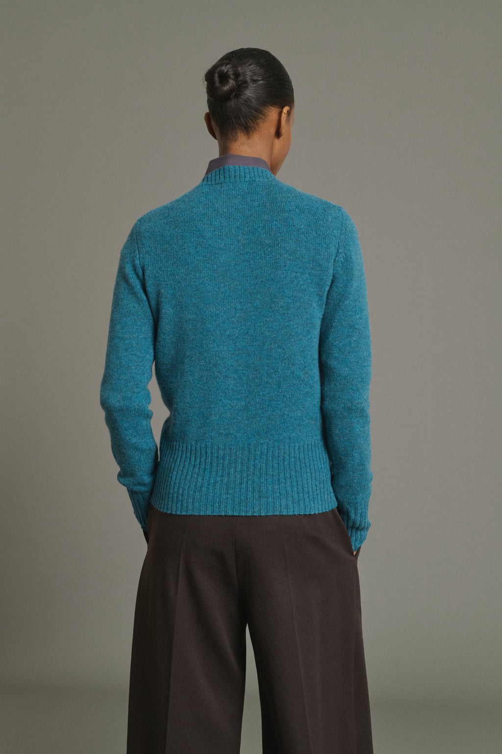 Cardigan en laine mérinos
