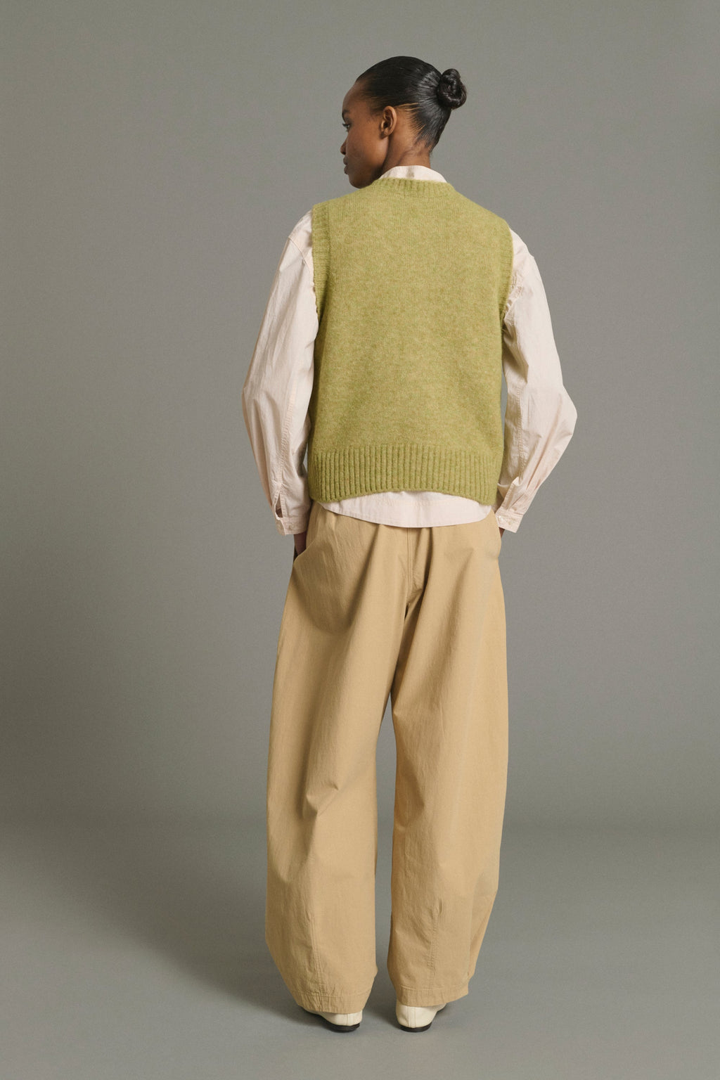 Pull en alpaga et laine