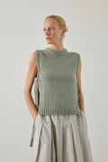 Pull col rond en laine