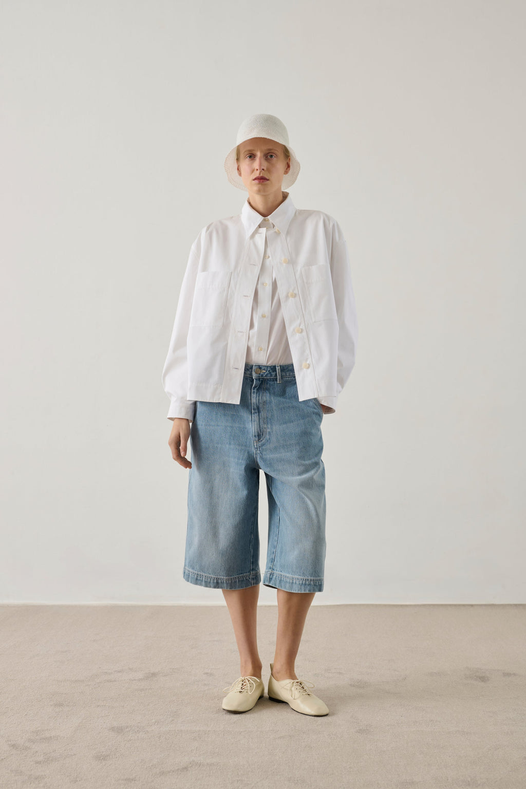 Bermuda en denim