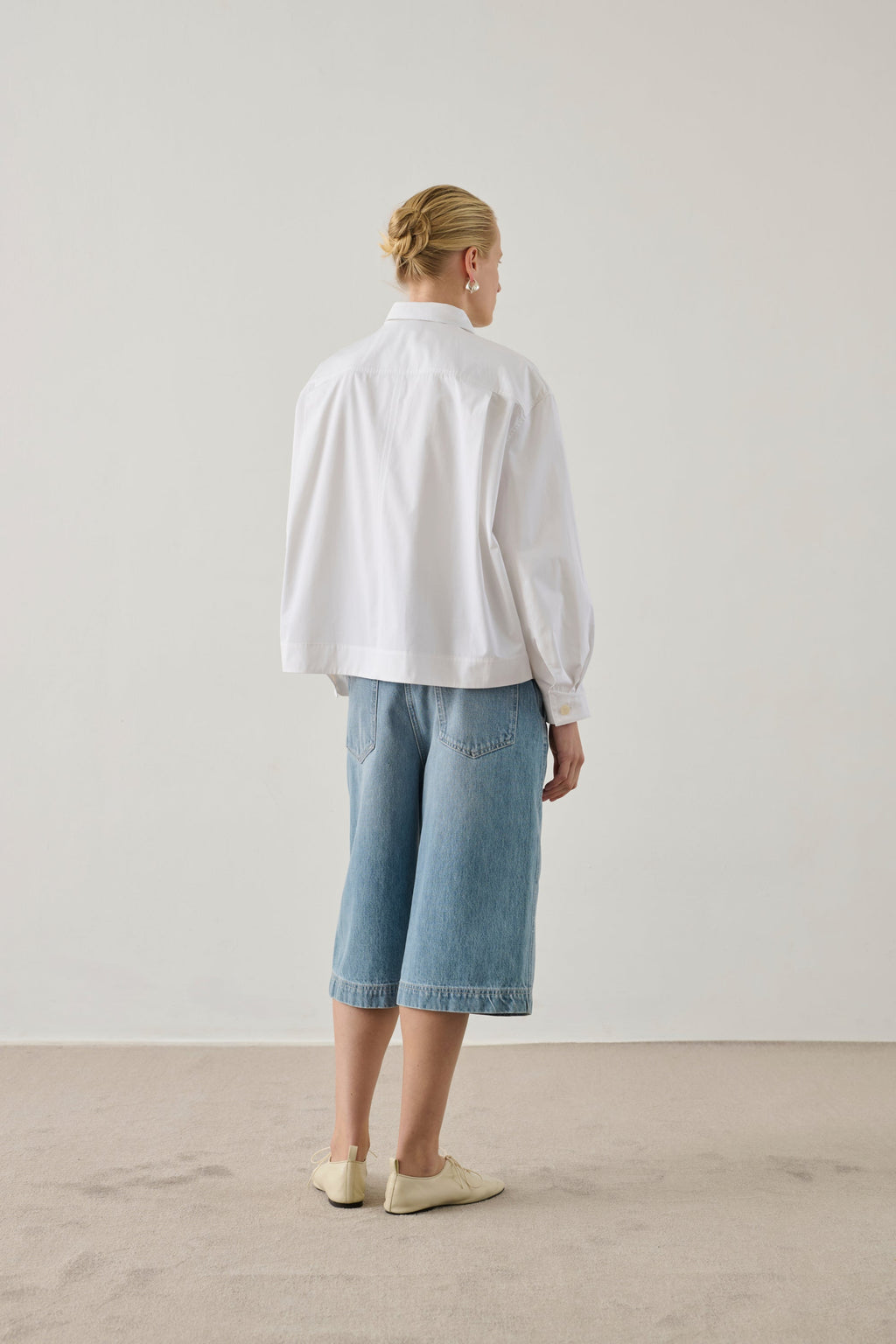 Bermuda en denim