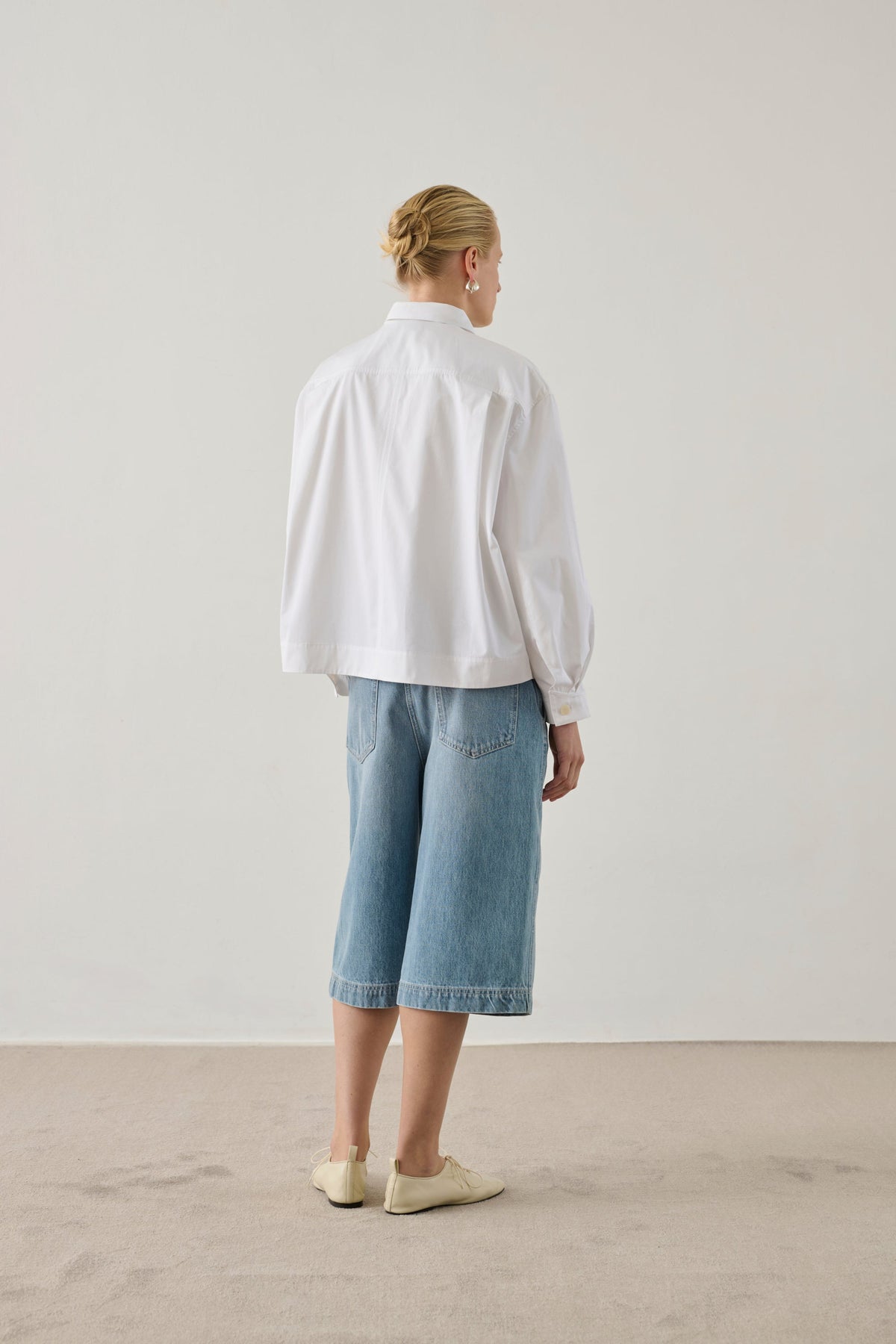 Bermuda en denim