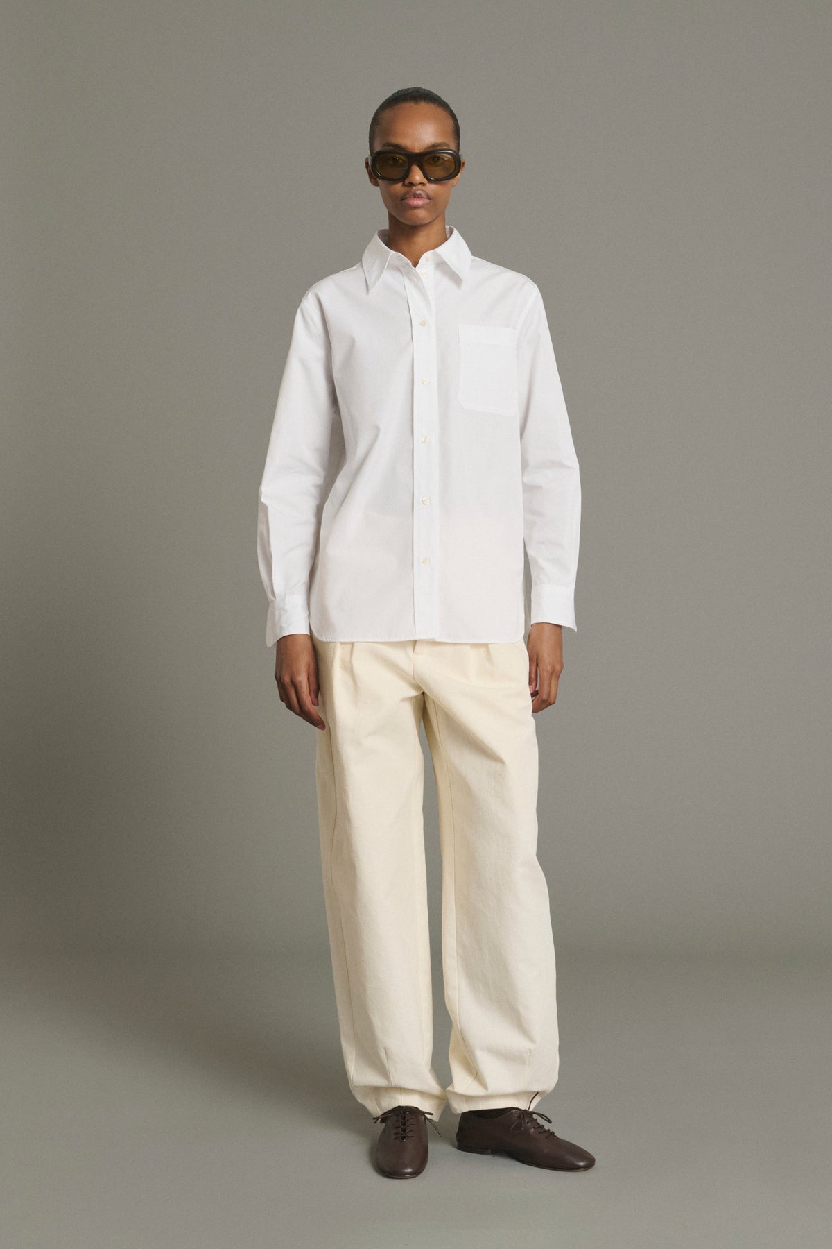 Chemise en popeline