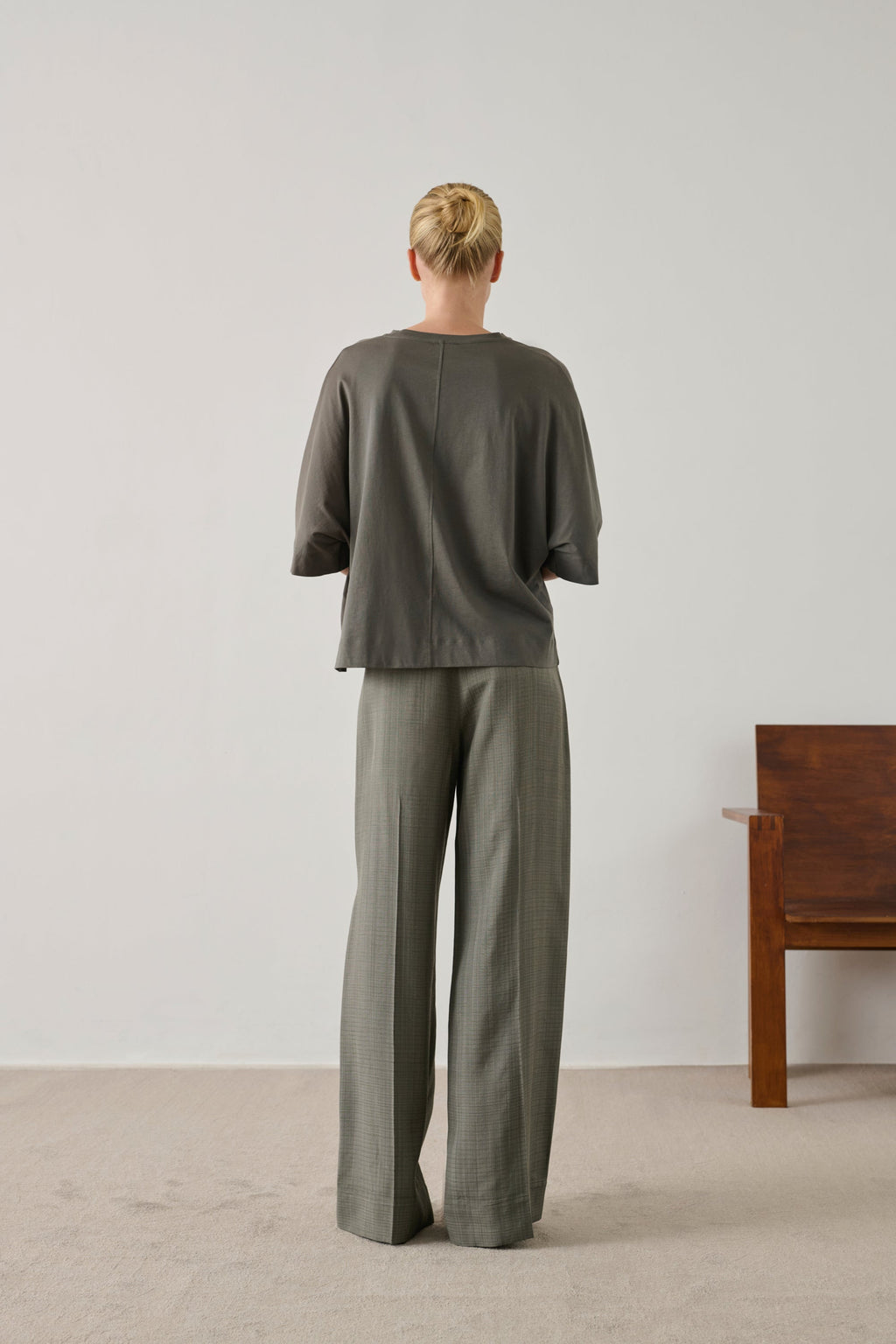 Tee-shirt manches mi-longues en coton