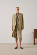 Veste de tailleur en popeline