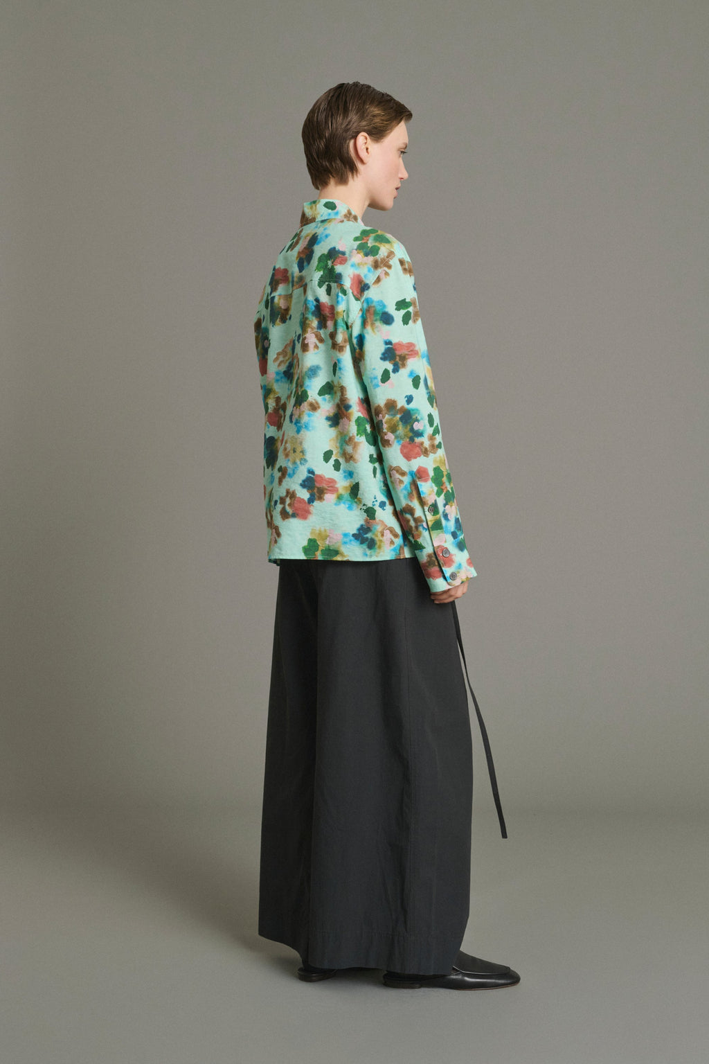 Pantalon portefeuille en coton léger