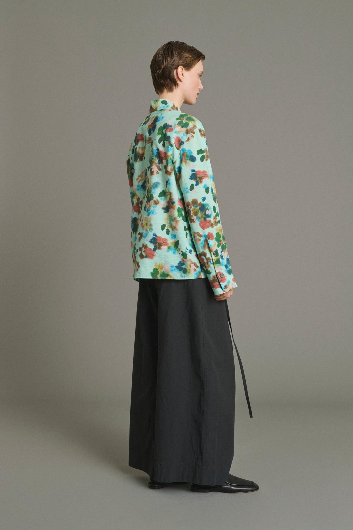 Pantalon portefeuille en coton léger