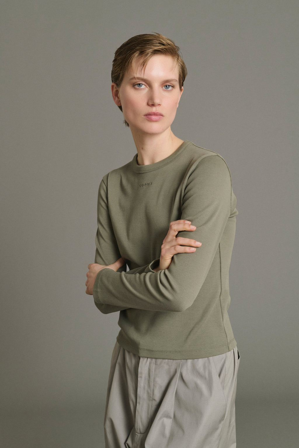Tee-shirt manches longues en coton