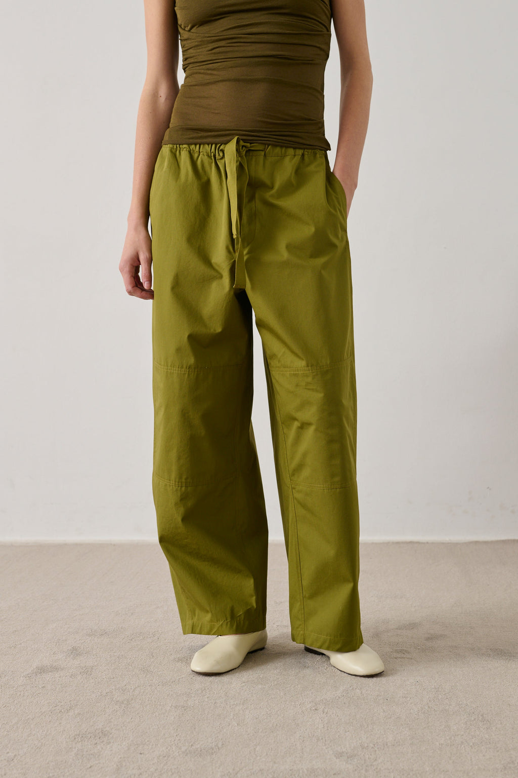 Pantalon en toile