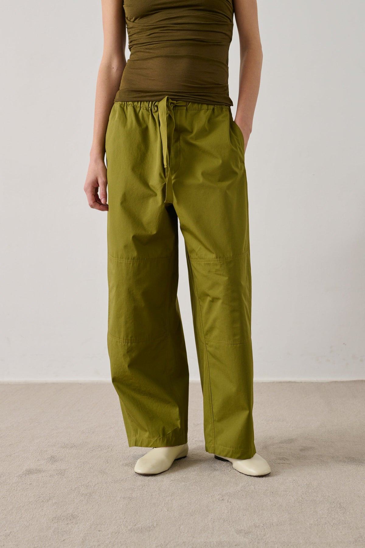 Pantalon en toile