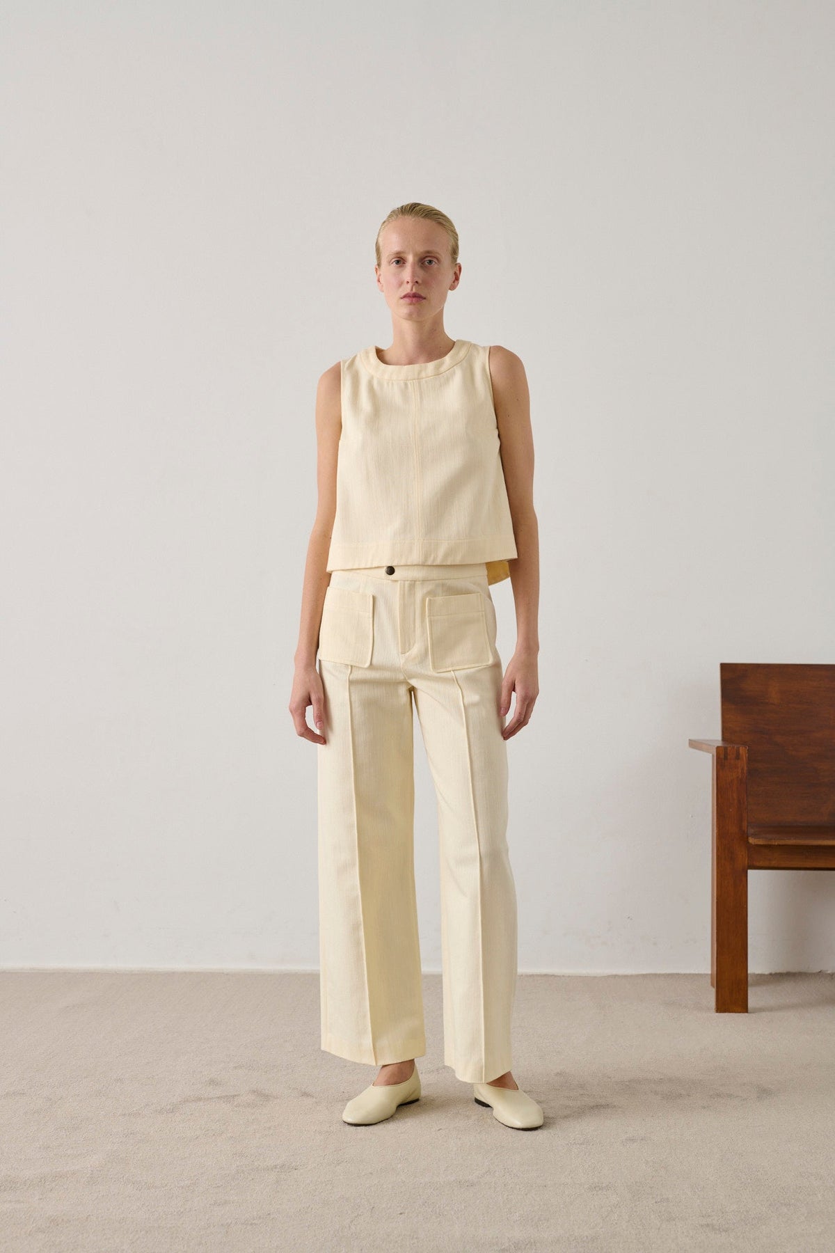 Top en toile