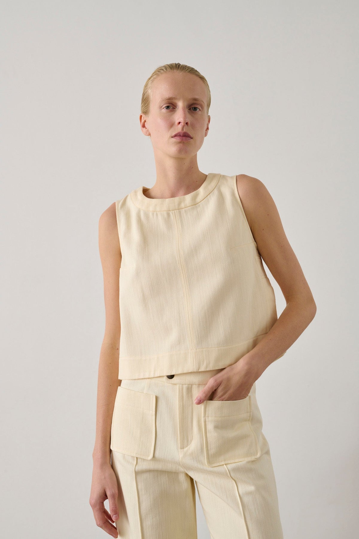 Top en toile