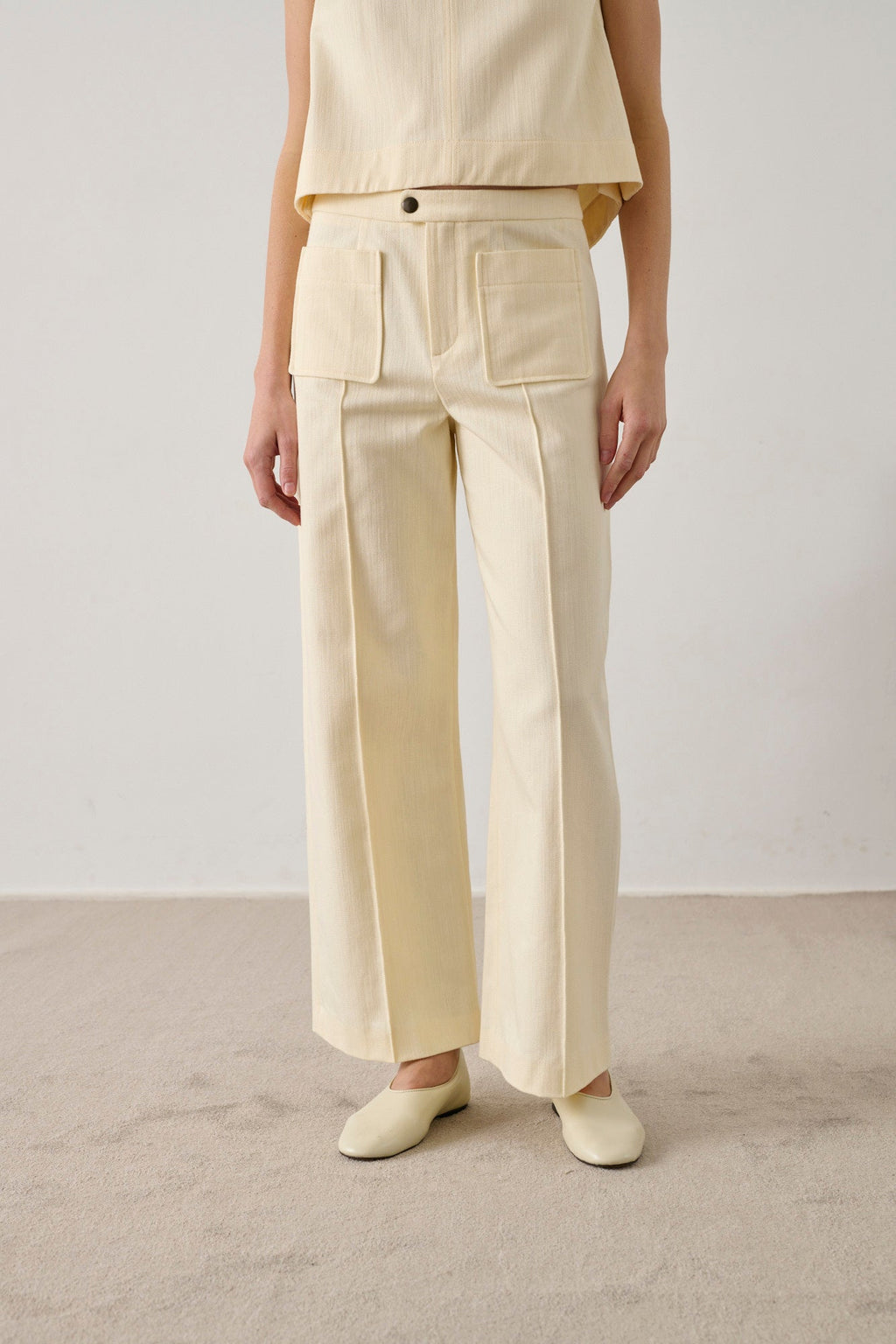 Pantalon en toile