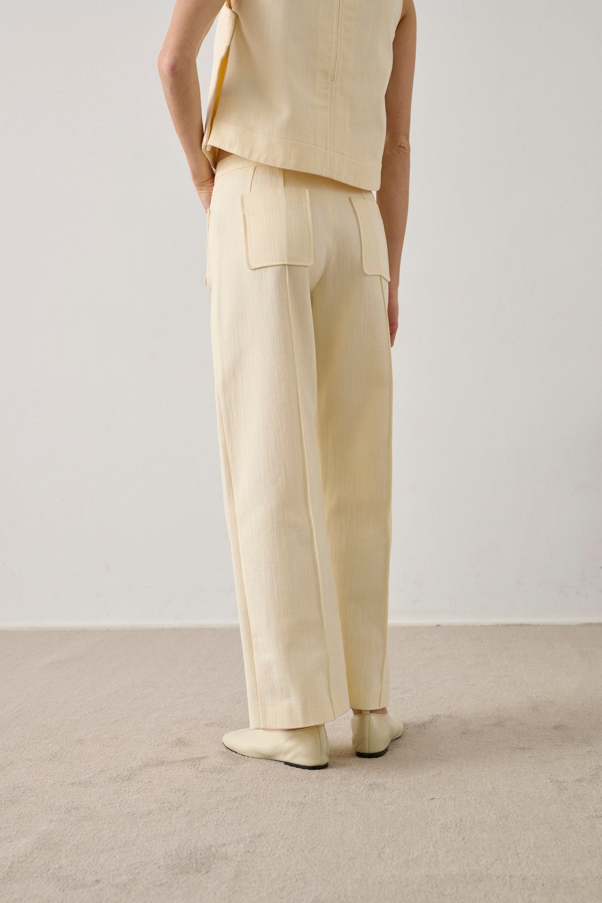 Pantalon en toile