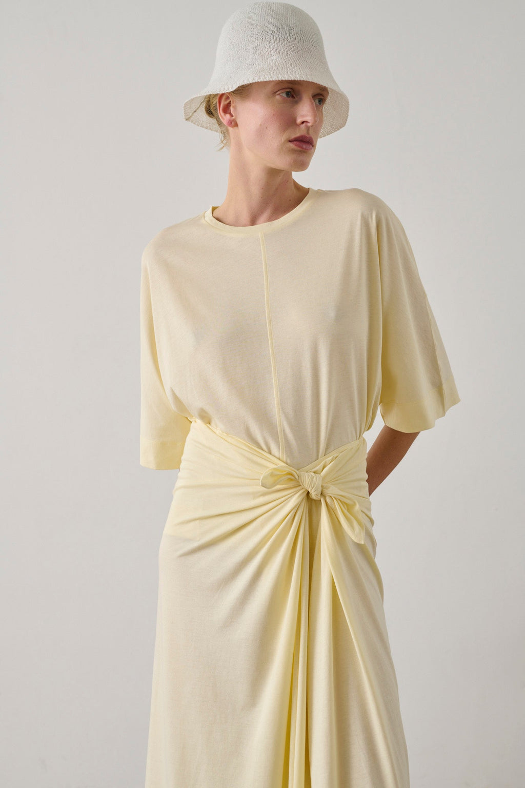 Tee-shirt manches mi-longues en coton