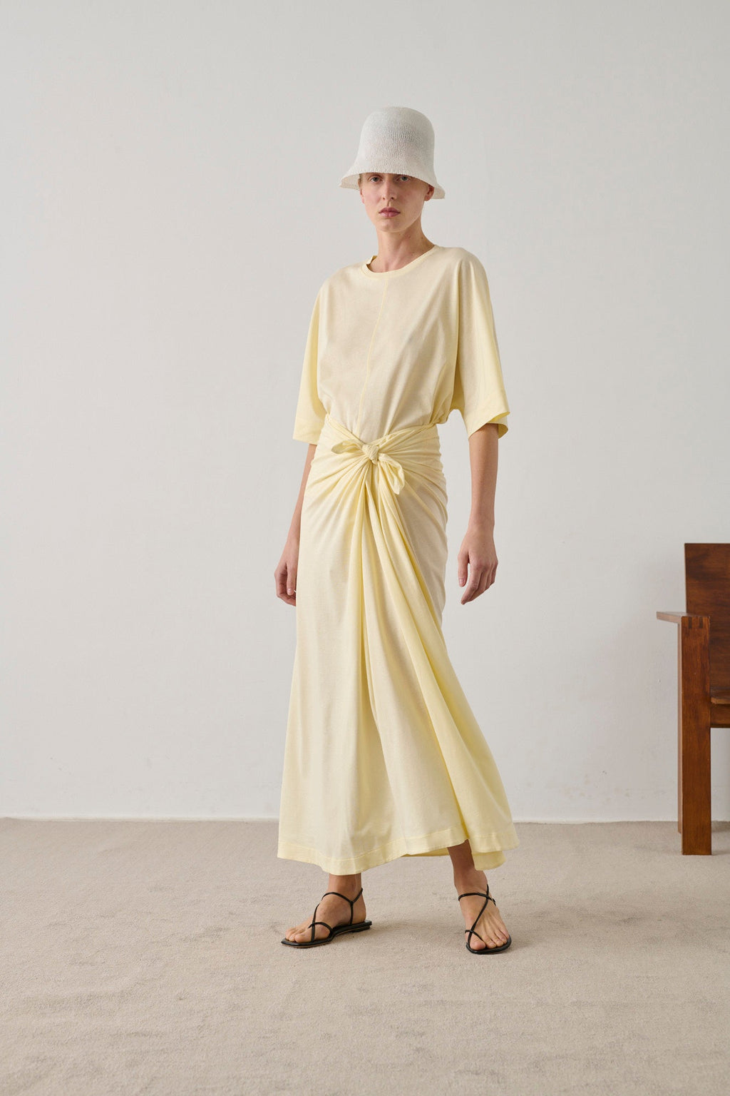 Tee-shirt manches mi-longues en coton