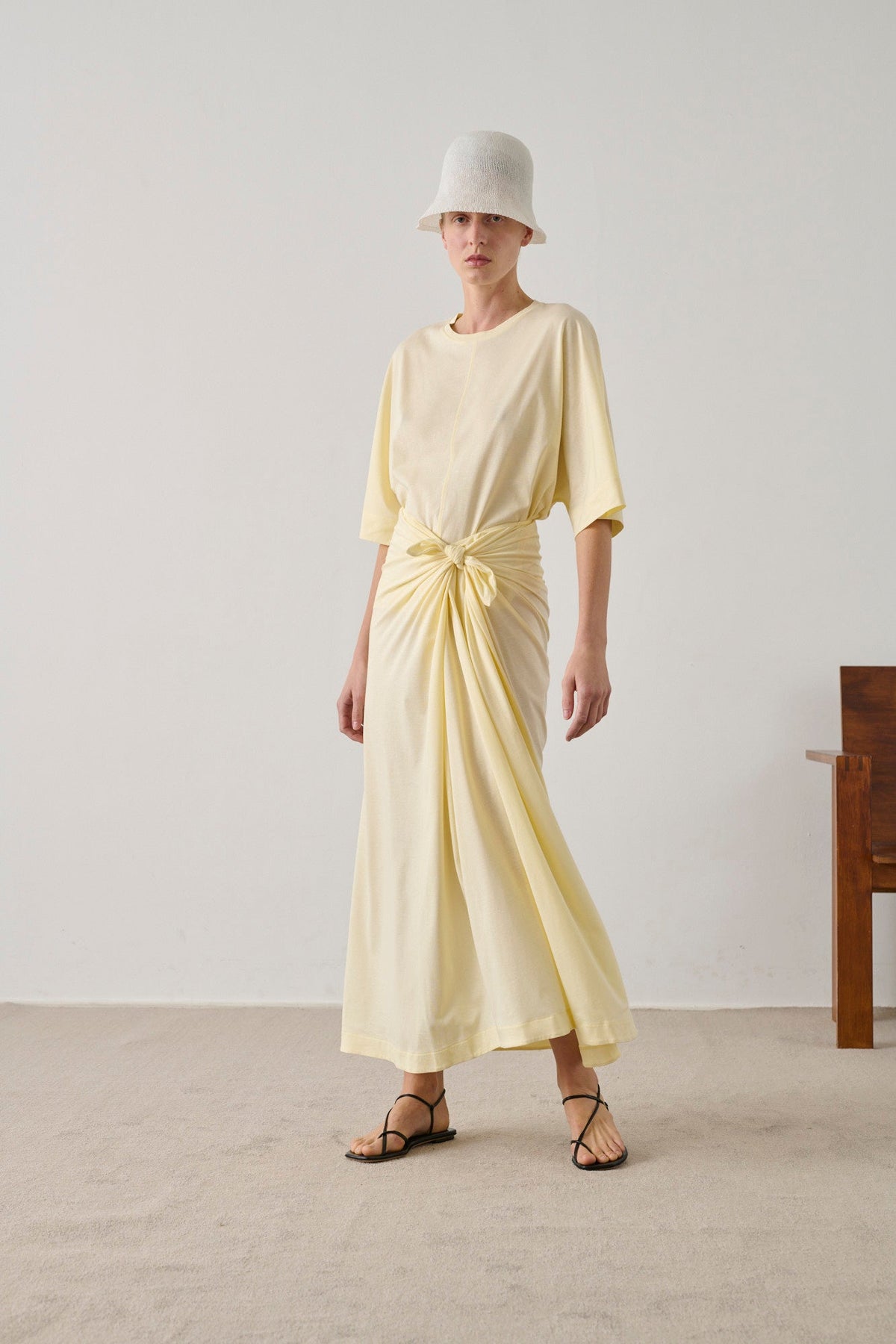 Tee-shirt manches mi-longues en coton