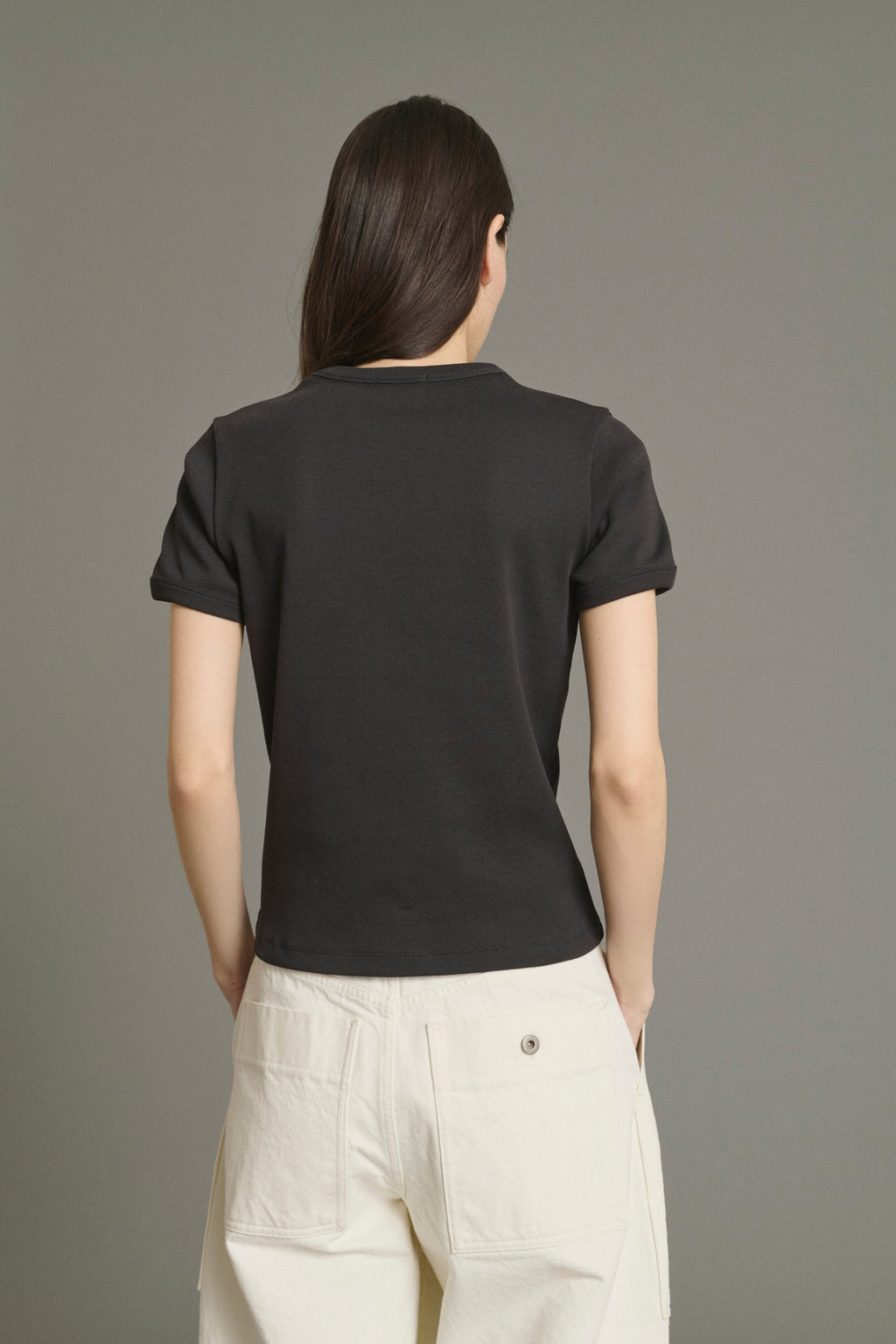 Tee-shirt brodé en coton