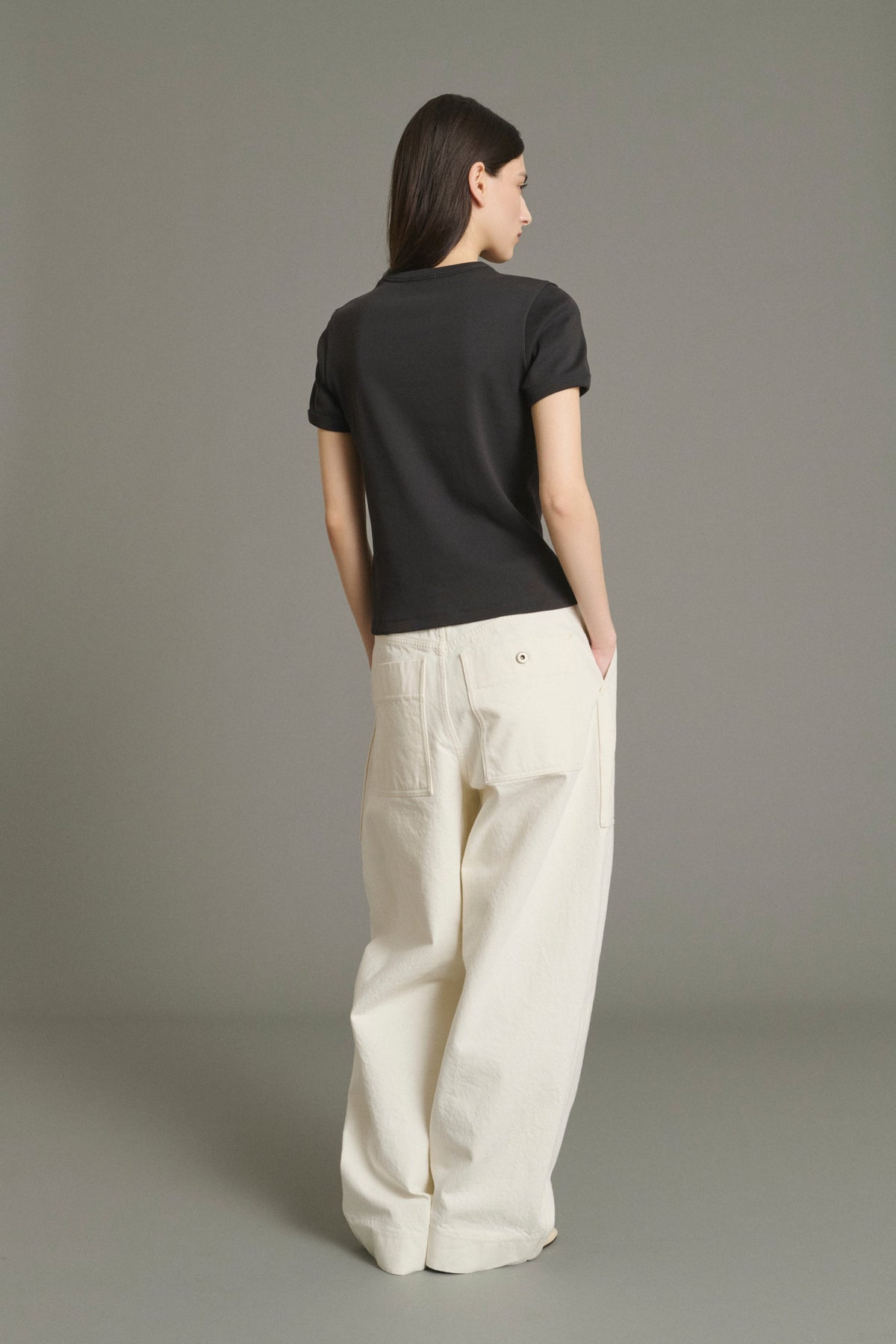 Tee-shirt brodé en coton