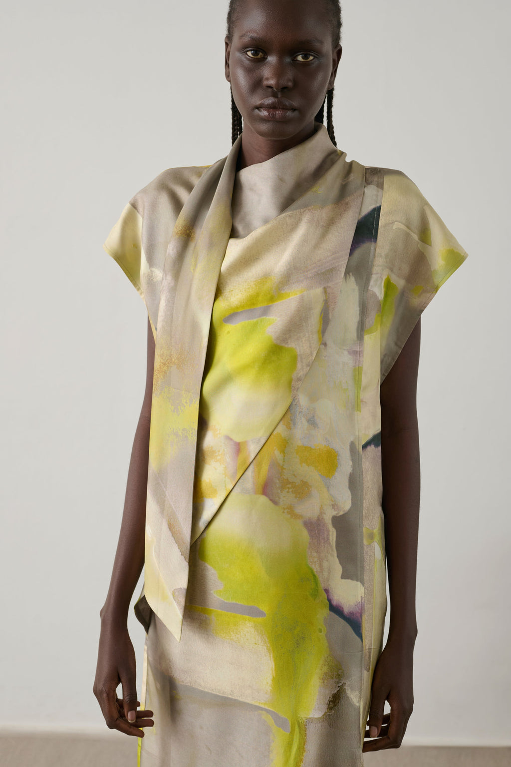 Robe en soie