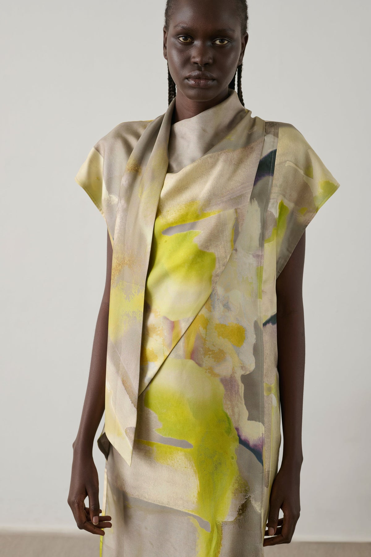 Robe en soie