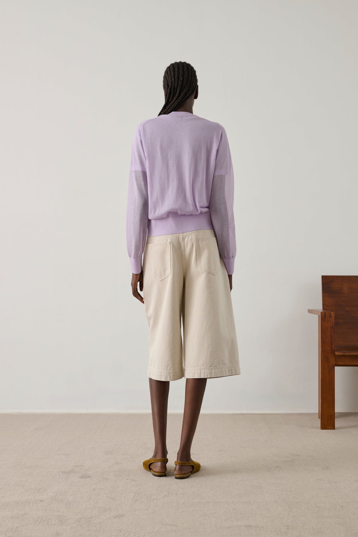Bermuda en denim
