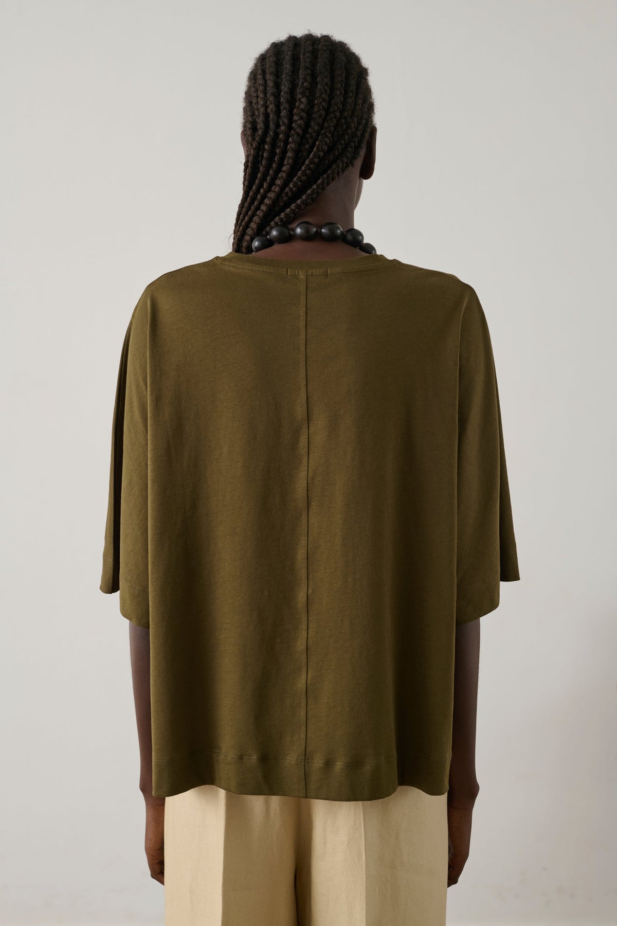 Tee-shirt manches mi-longues en coton