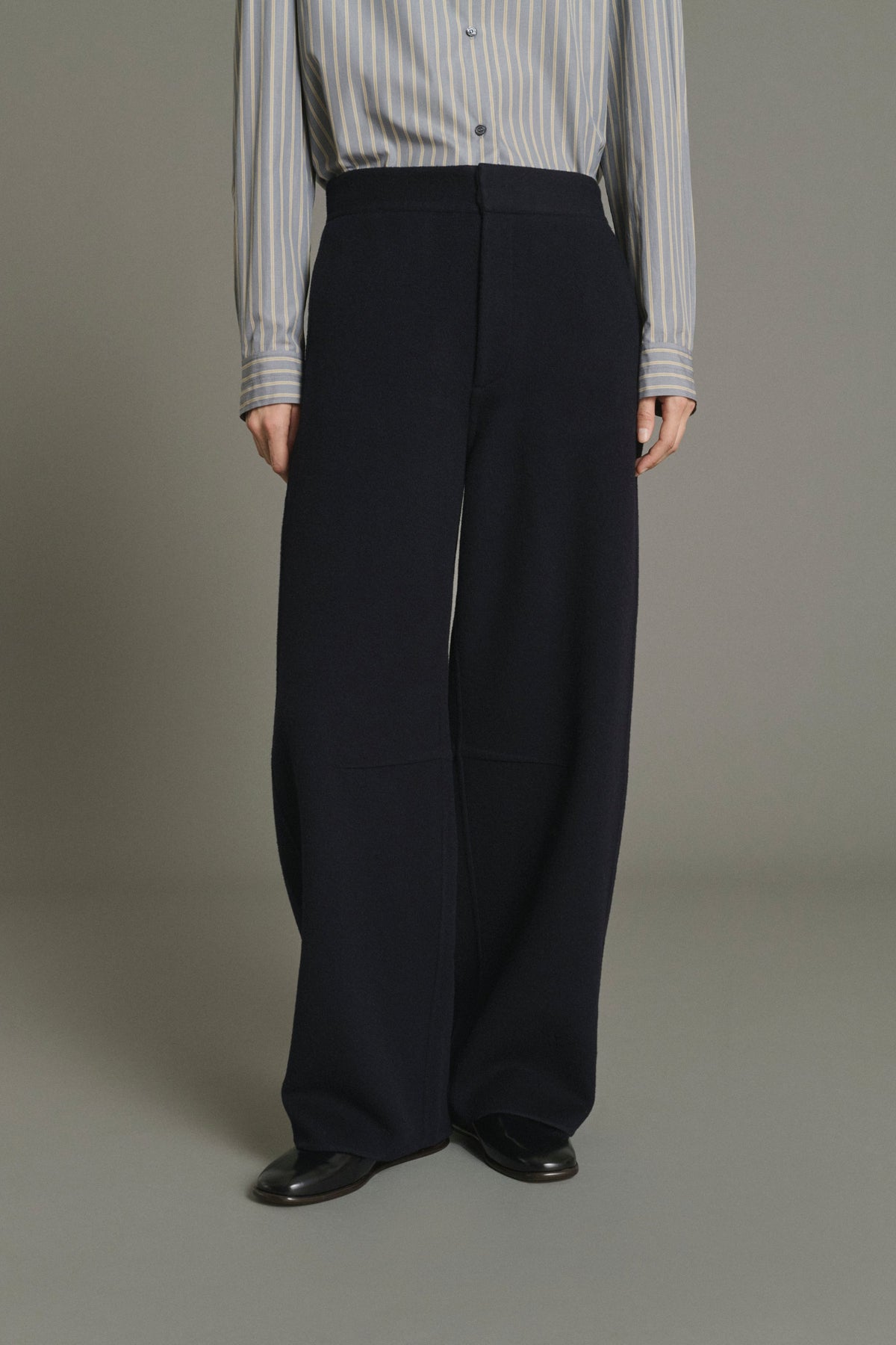 Pantalon crêpé