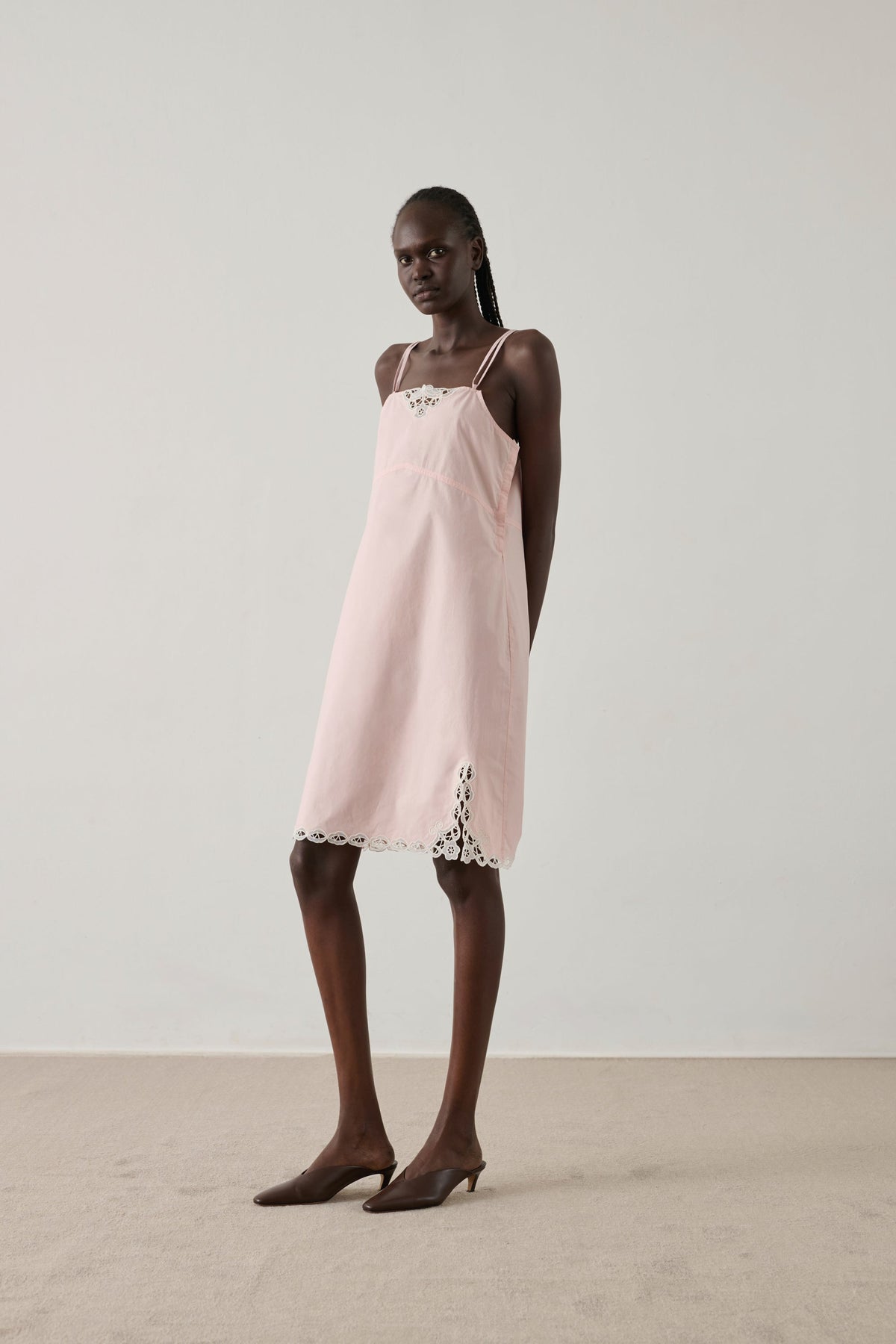 Robe en popeline
