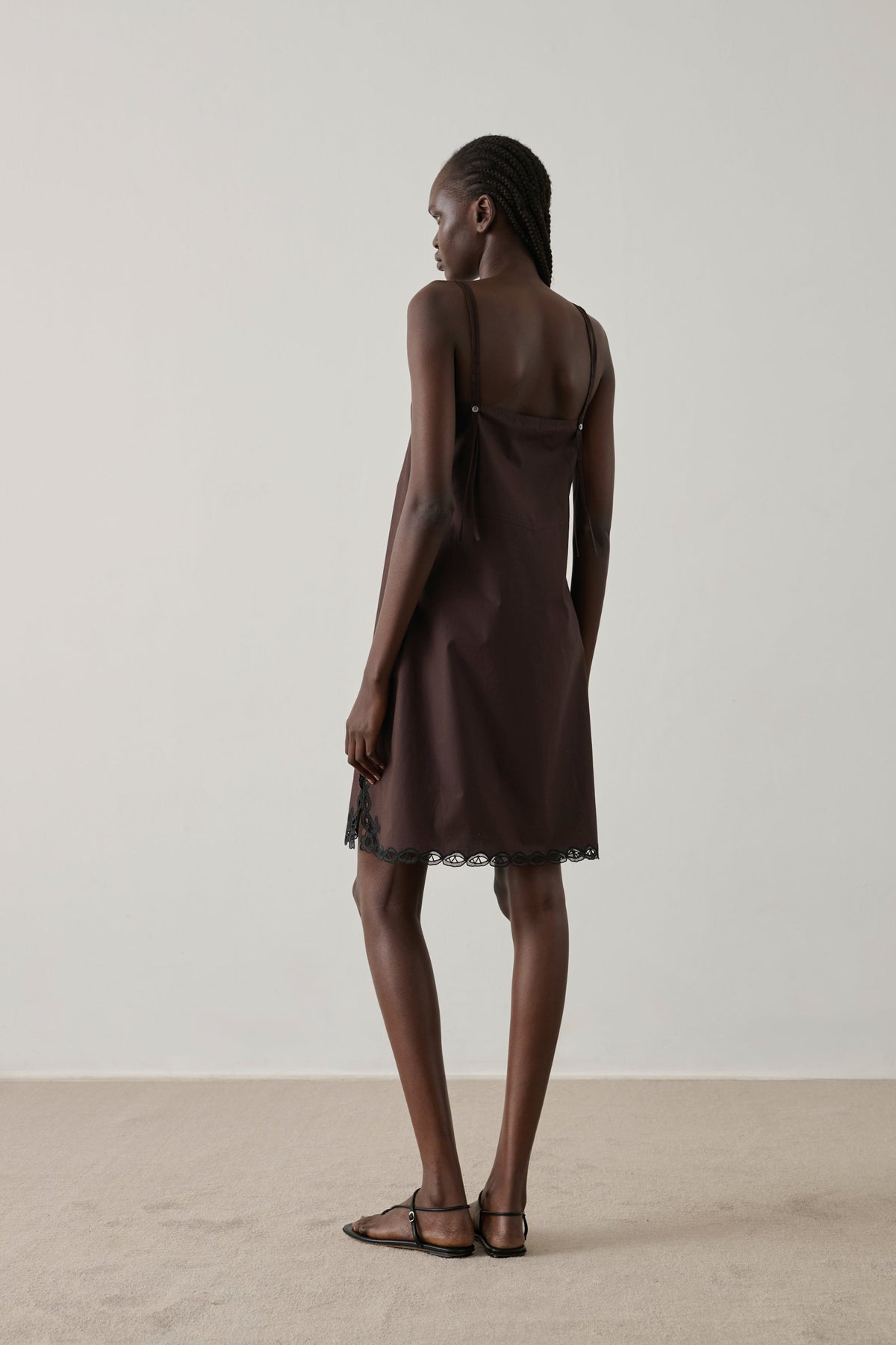 Robe en popeline