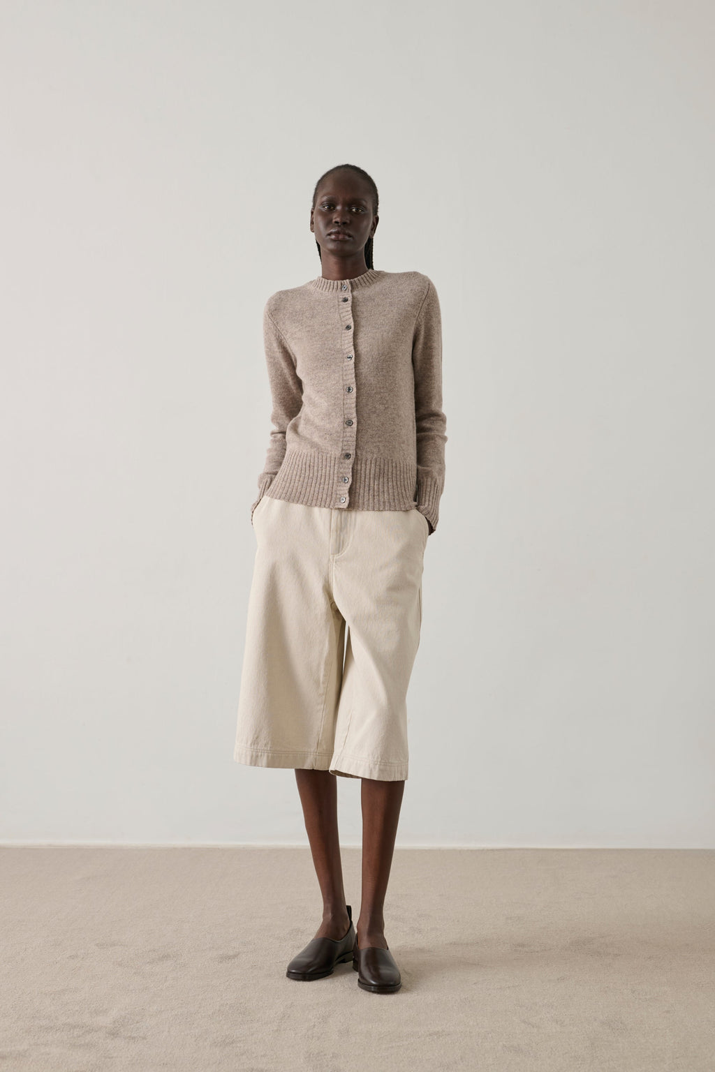 Cardigan en laine mérinos