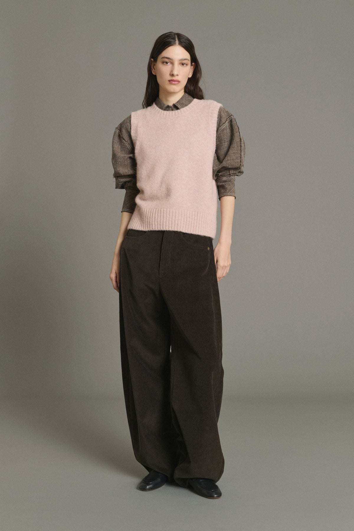 Pull en alpaga et laine