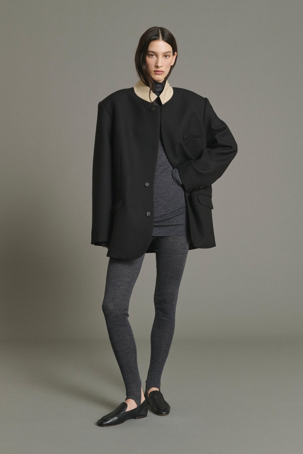Mocassins souples en cuir