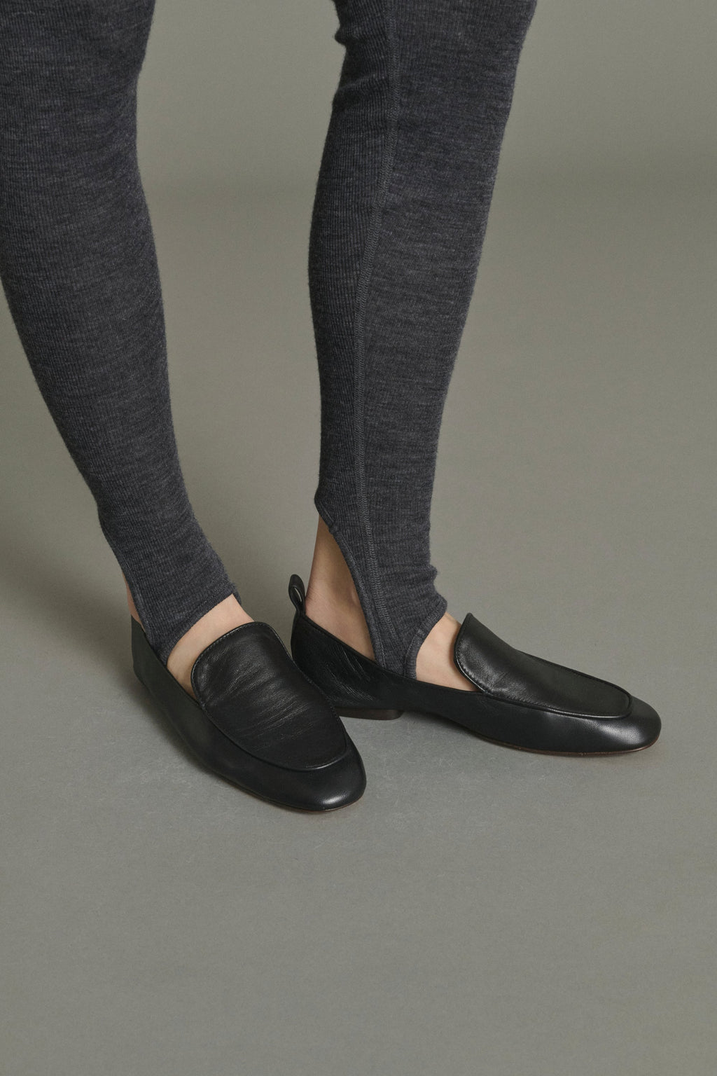 Mocassins souples en cuir