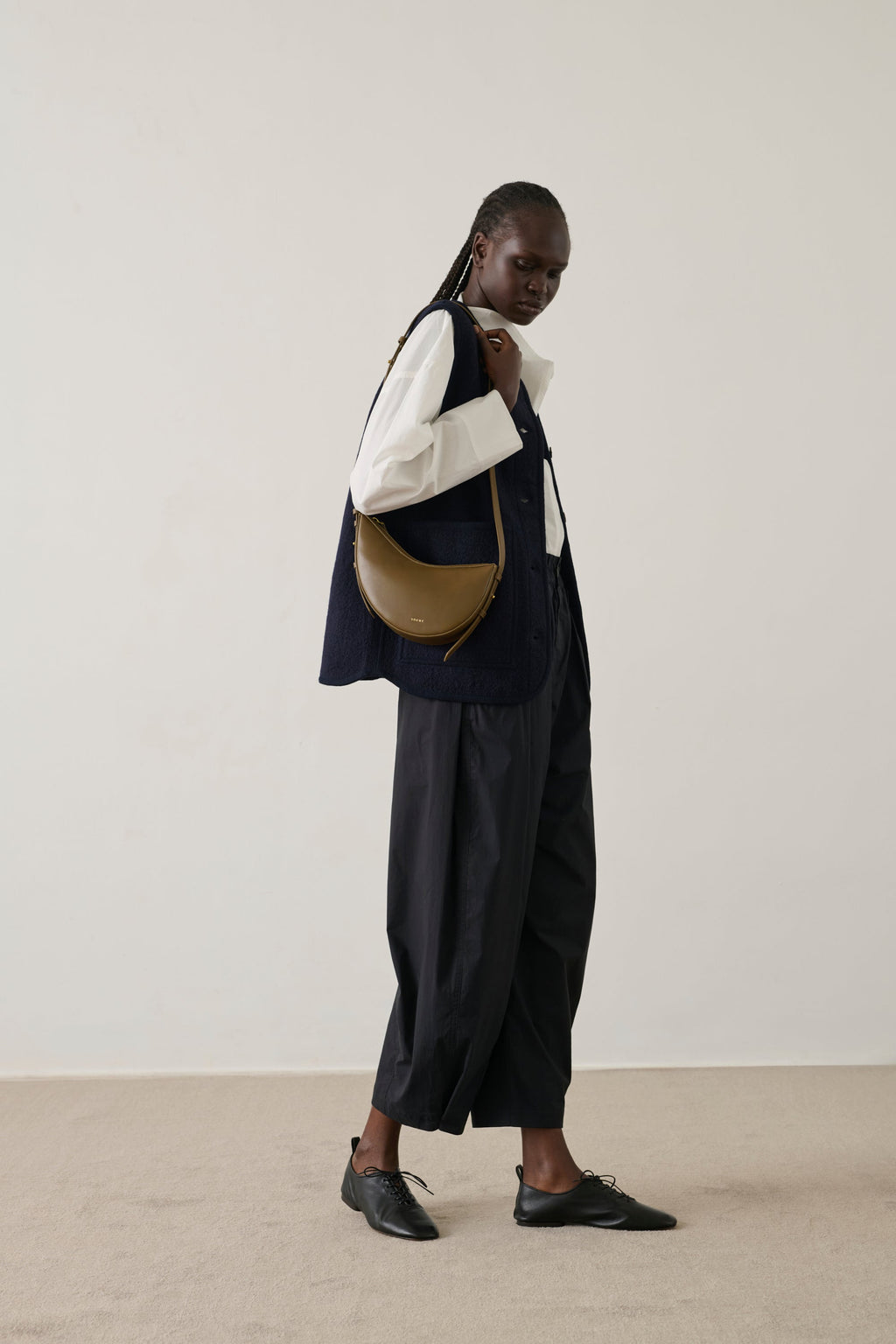 Sac en cuir lisse