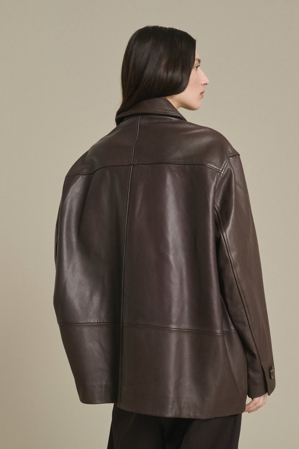 Veste en cuir