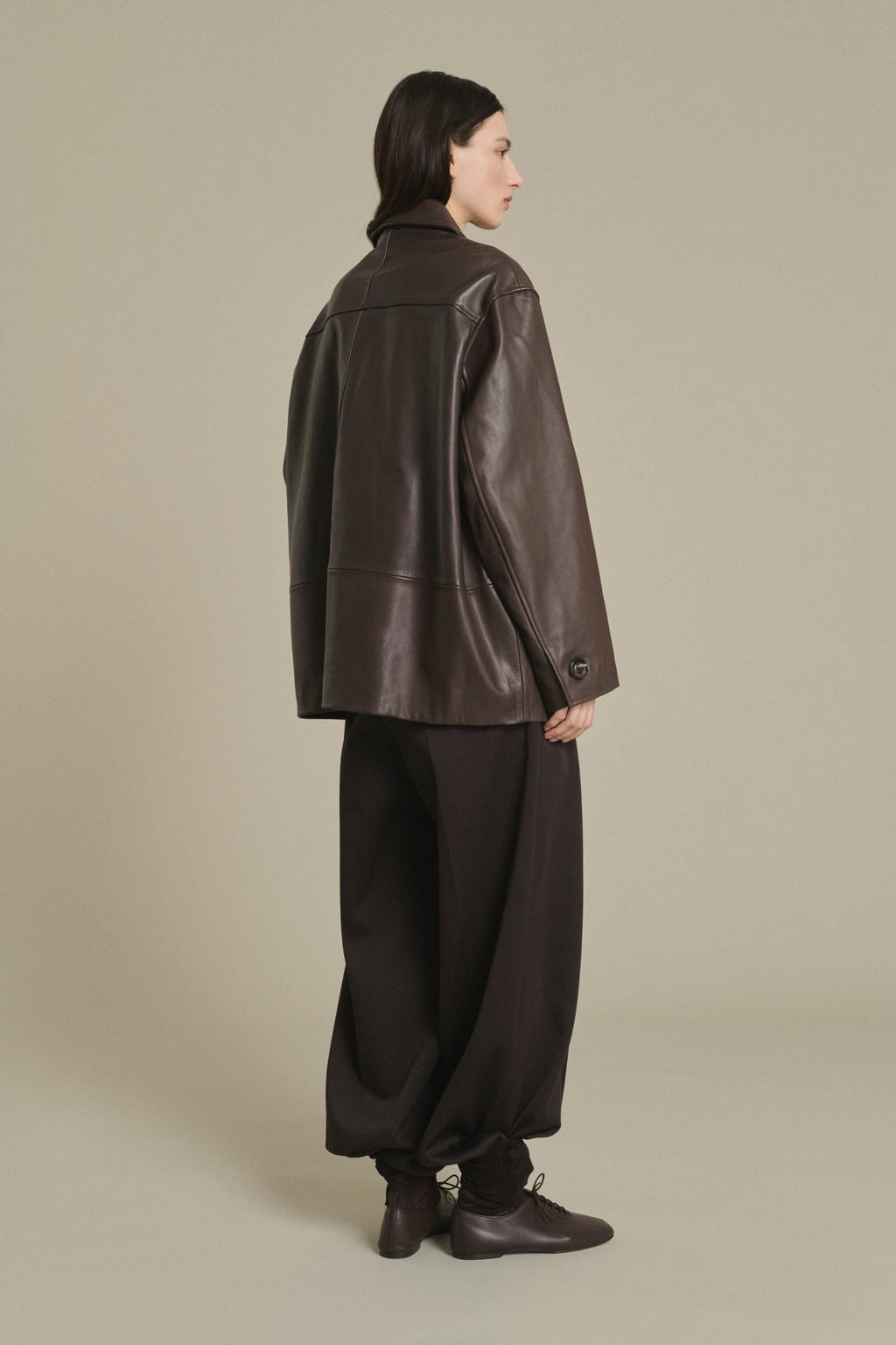 Veste en cuir