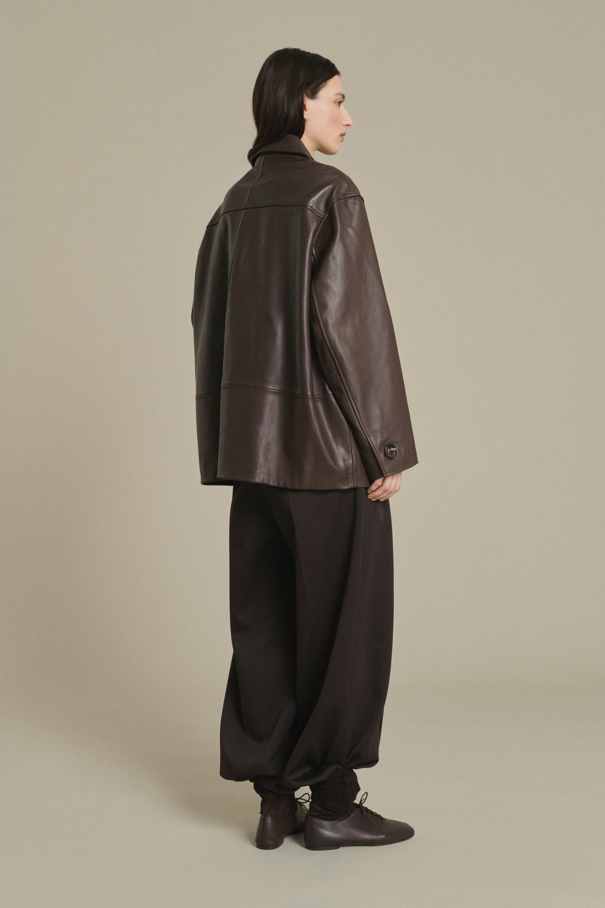 Veste en cuir