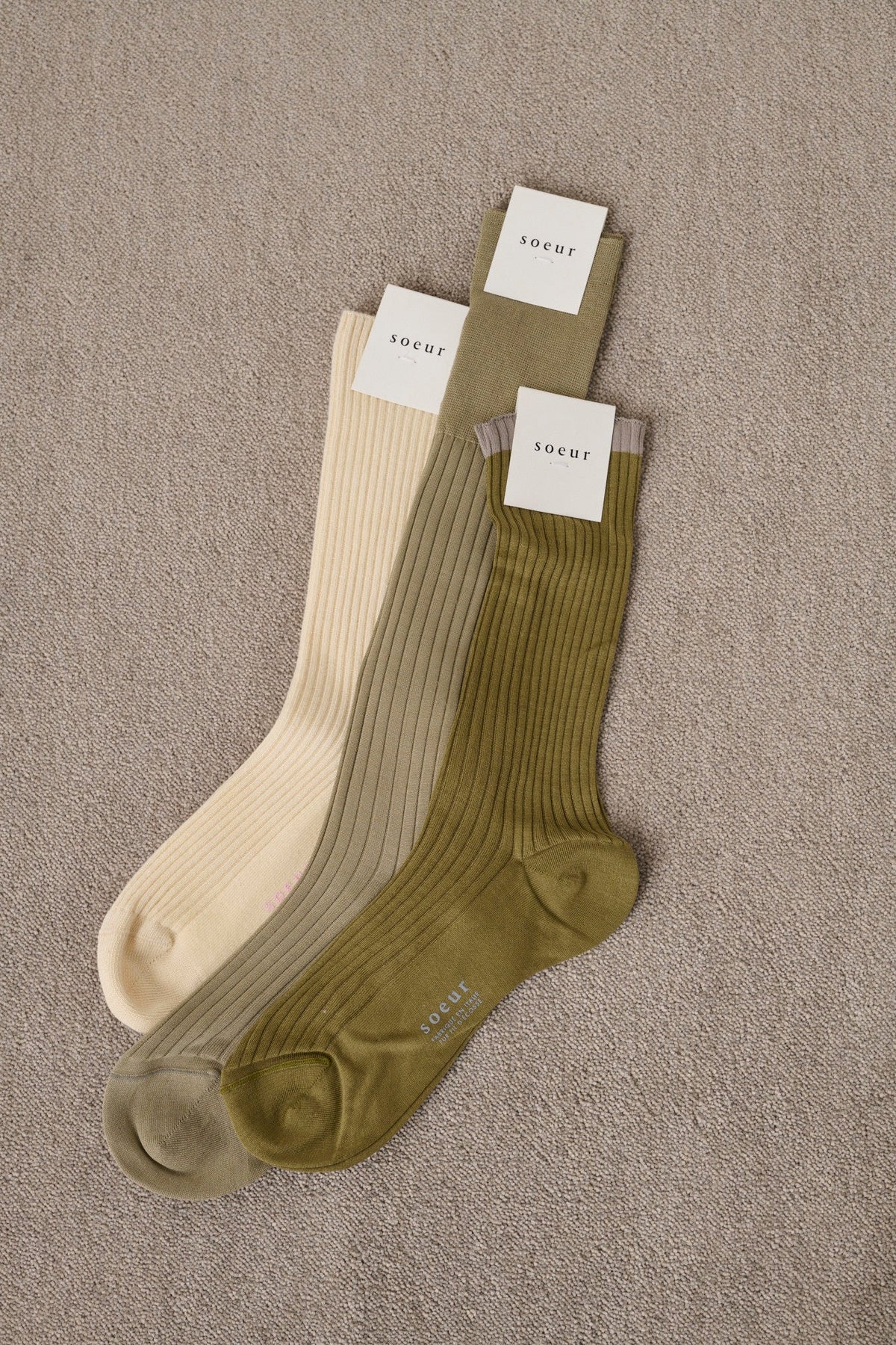 Chaussettes en coton