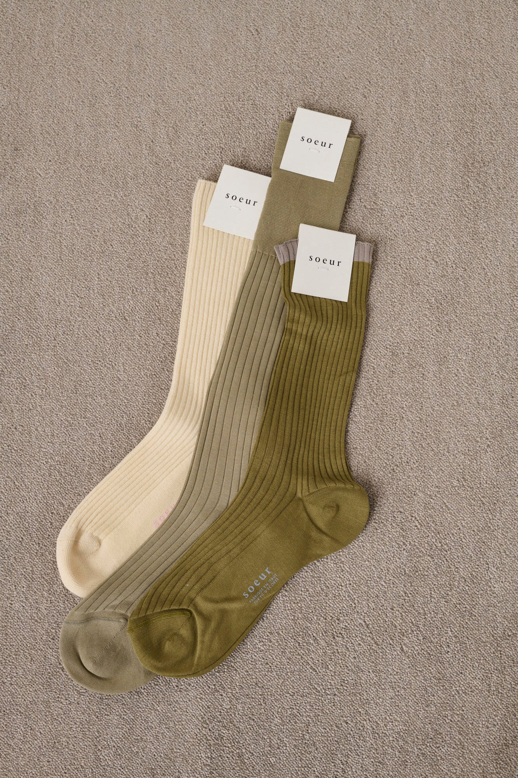 Chaussettes en coton