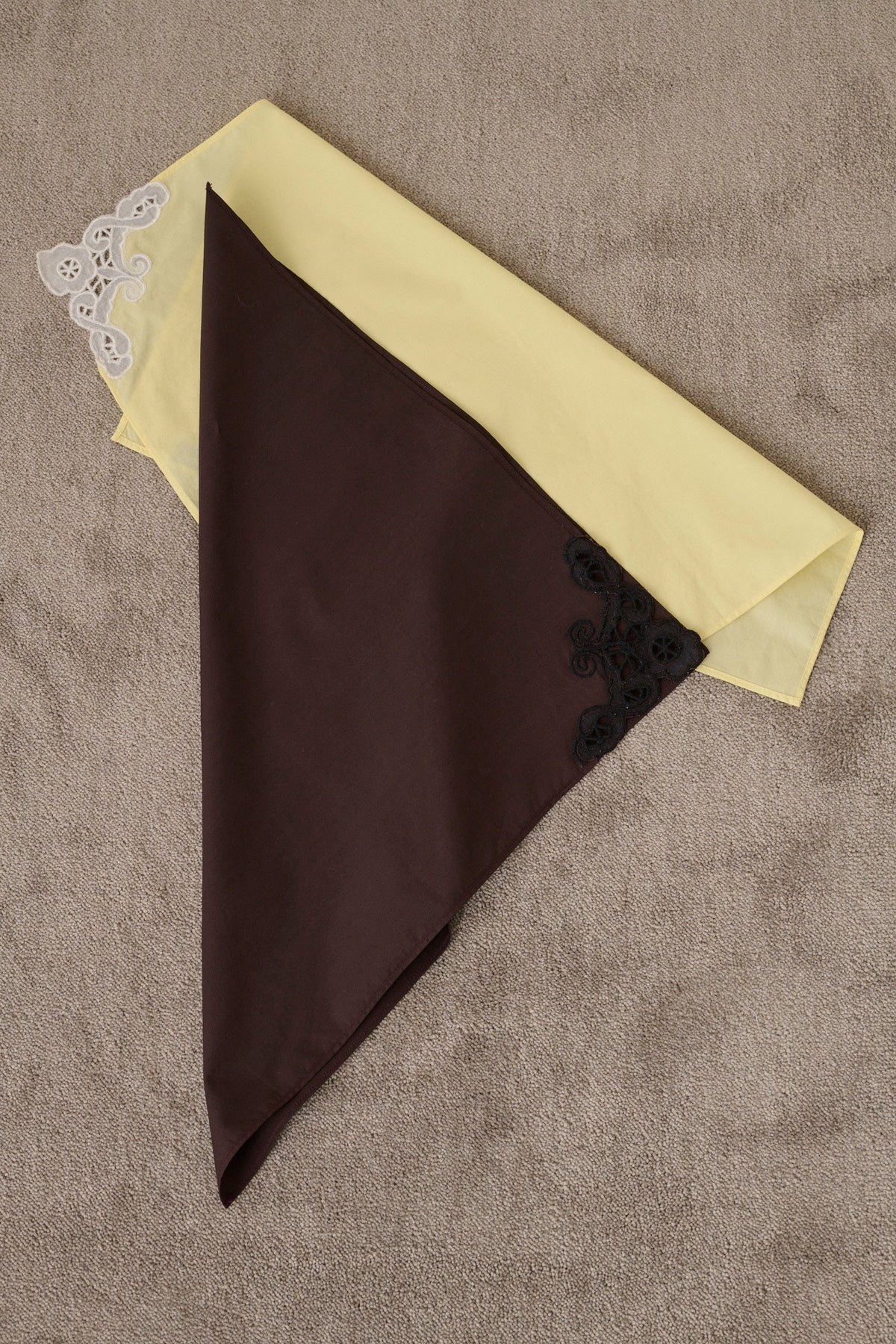 Foulard en popeline