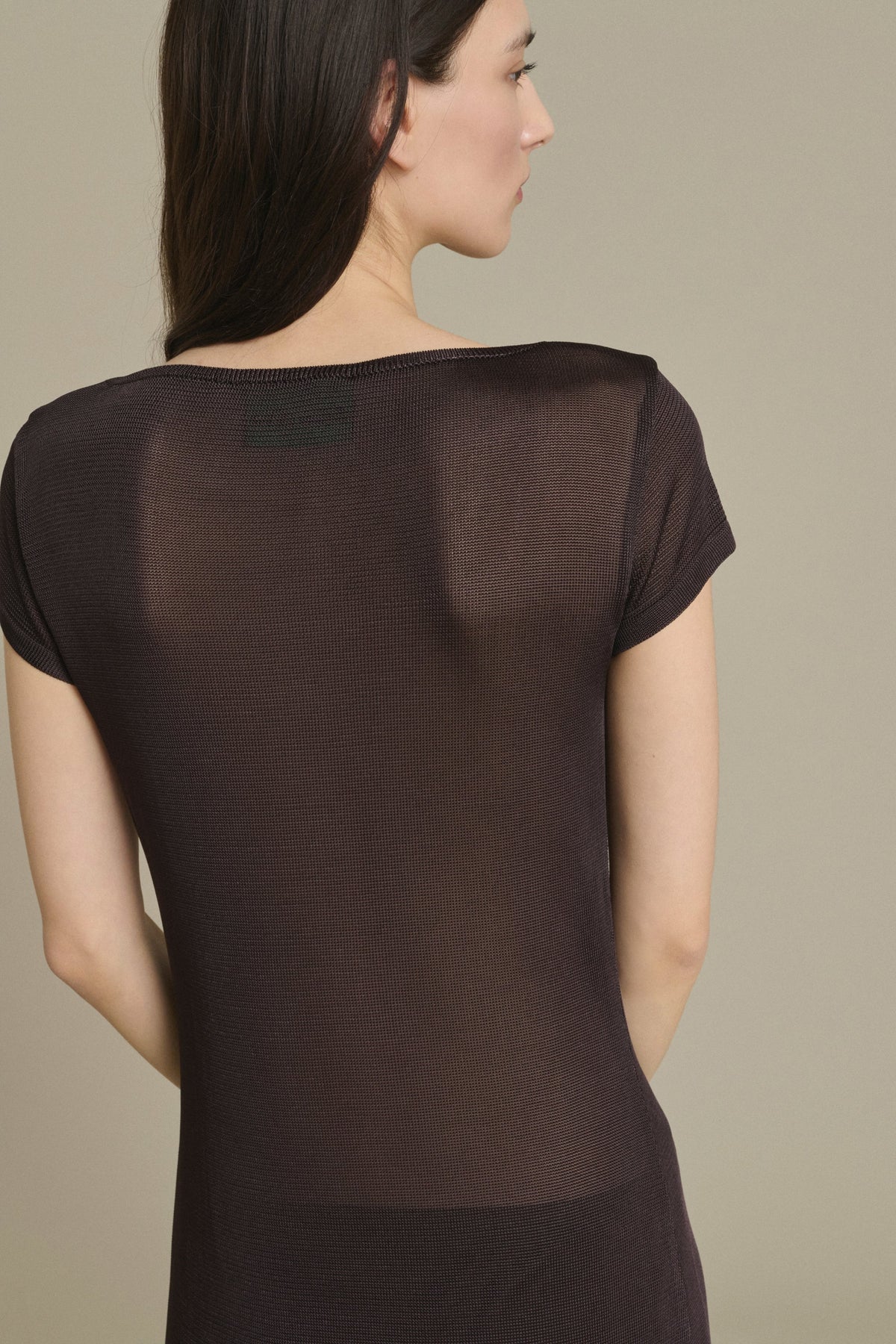 Robe longue fendue