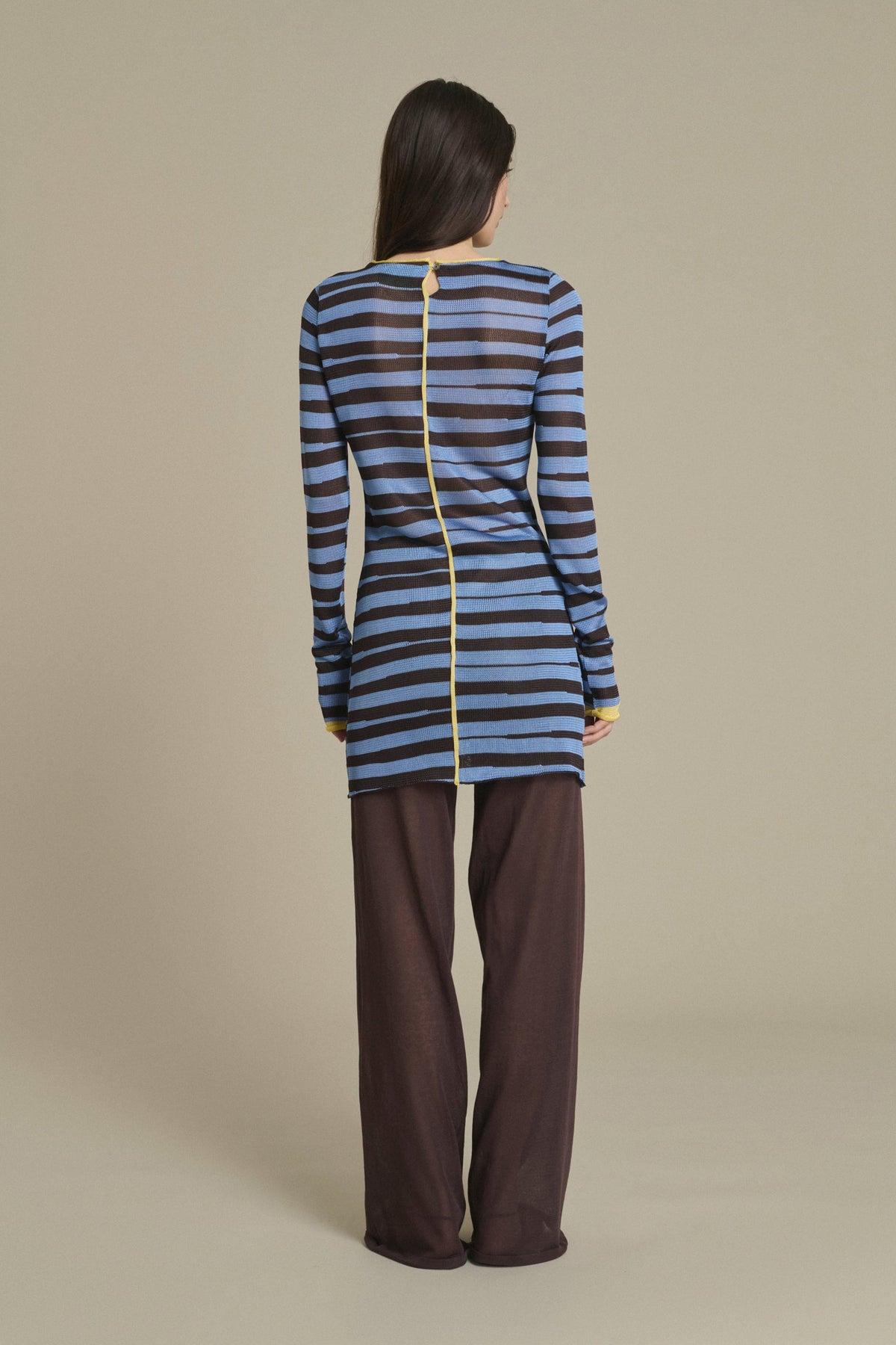 Pantalon en maille loose