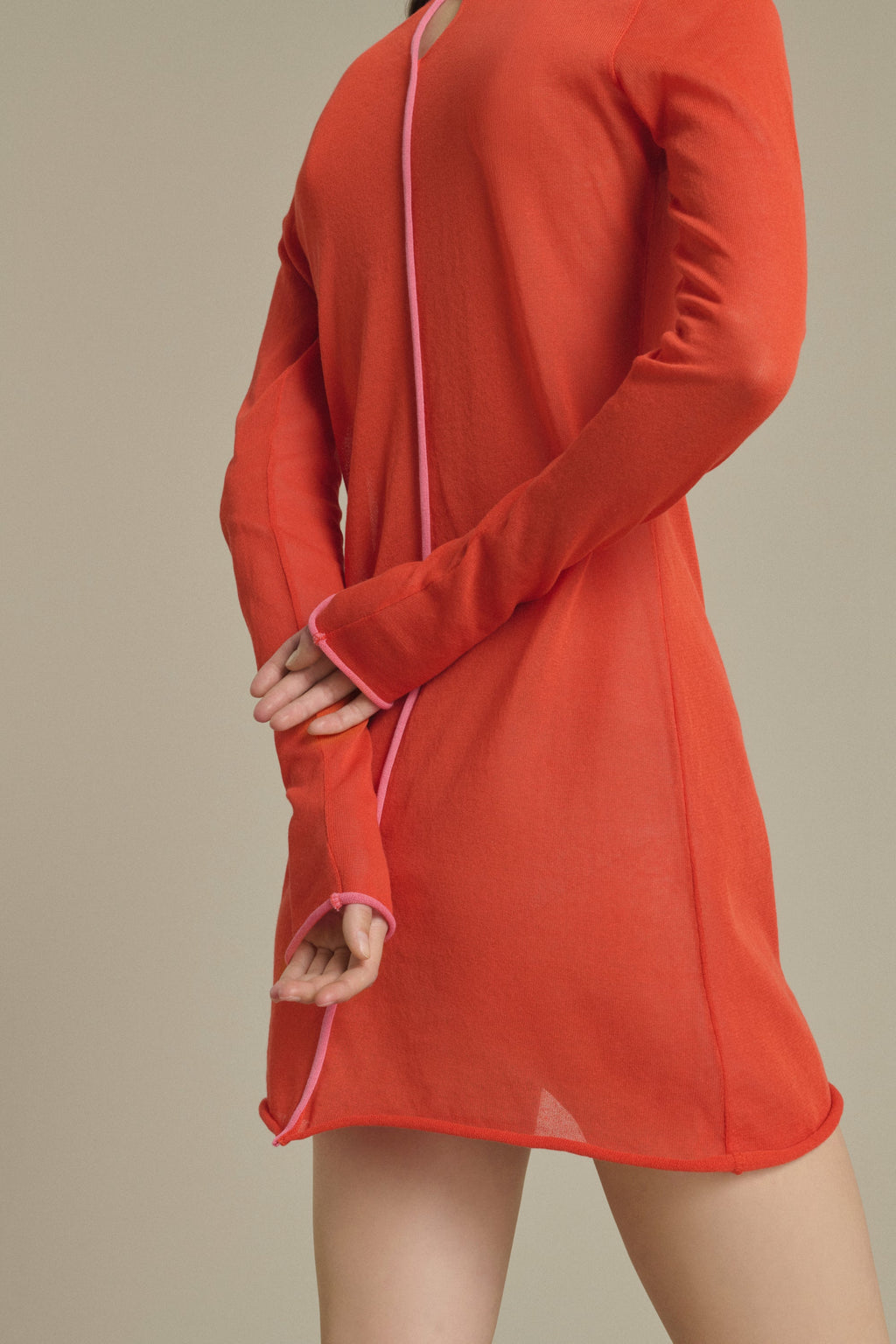Robe courte mini évasée