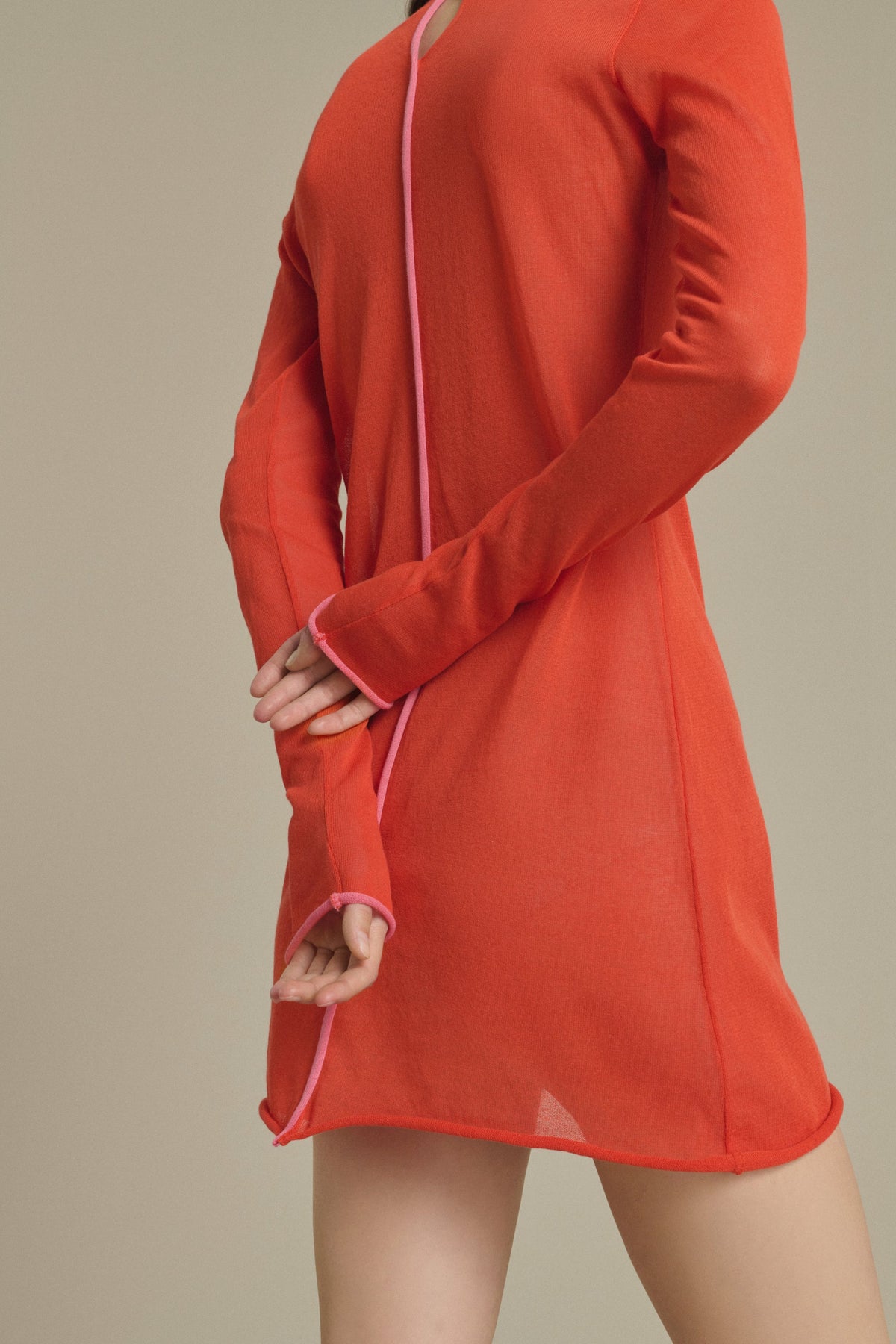 Robe courte mini évasée